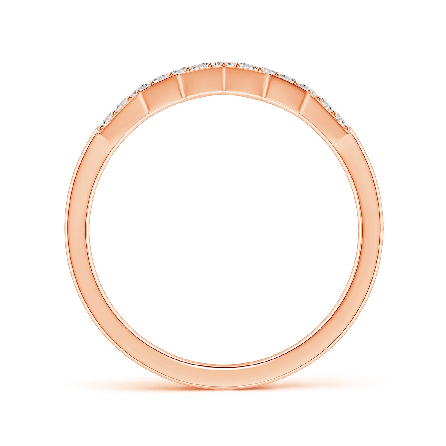 I-J, I1-I2 / 0.13 CT / 14 KT Rose Gold