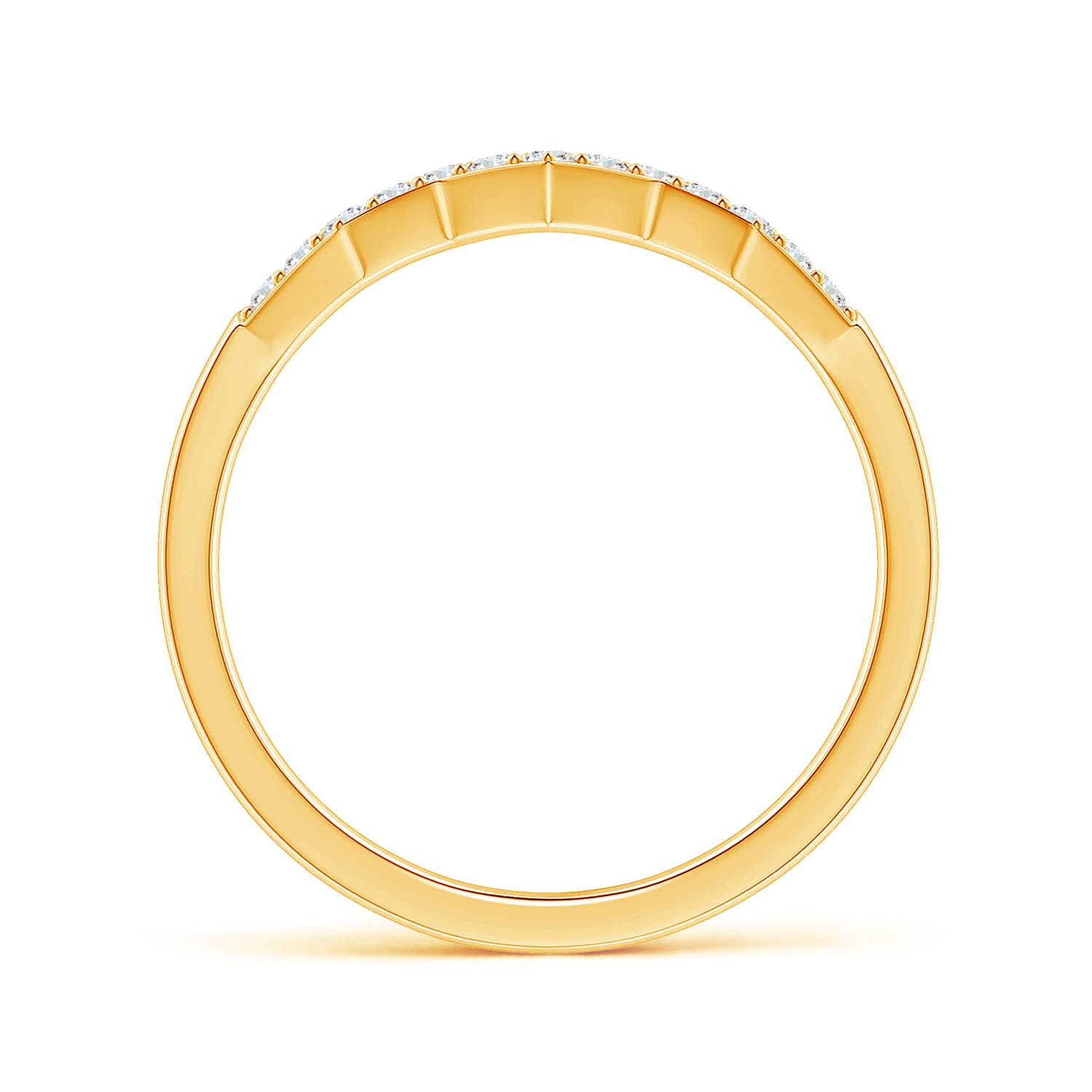 G, VS2 / 0.13 CT / 14 KT Yellow Gold