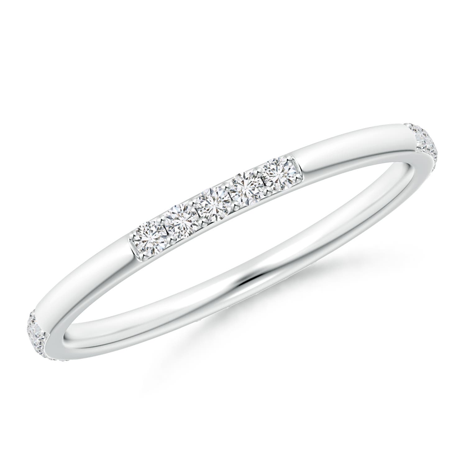 H, SI2 / 0.2 CT / 14 KT White Gold