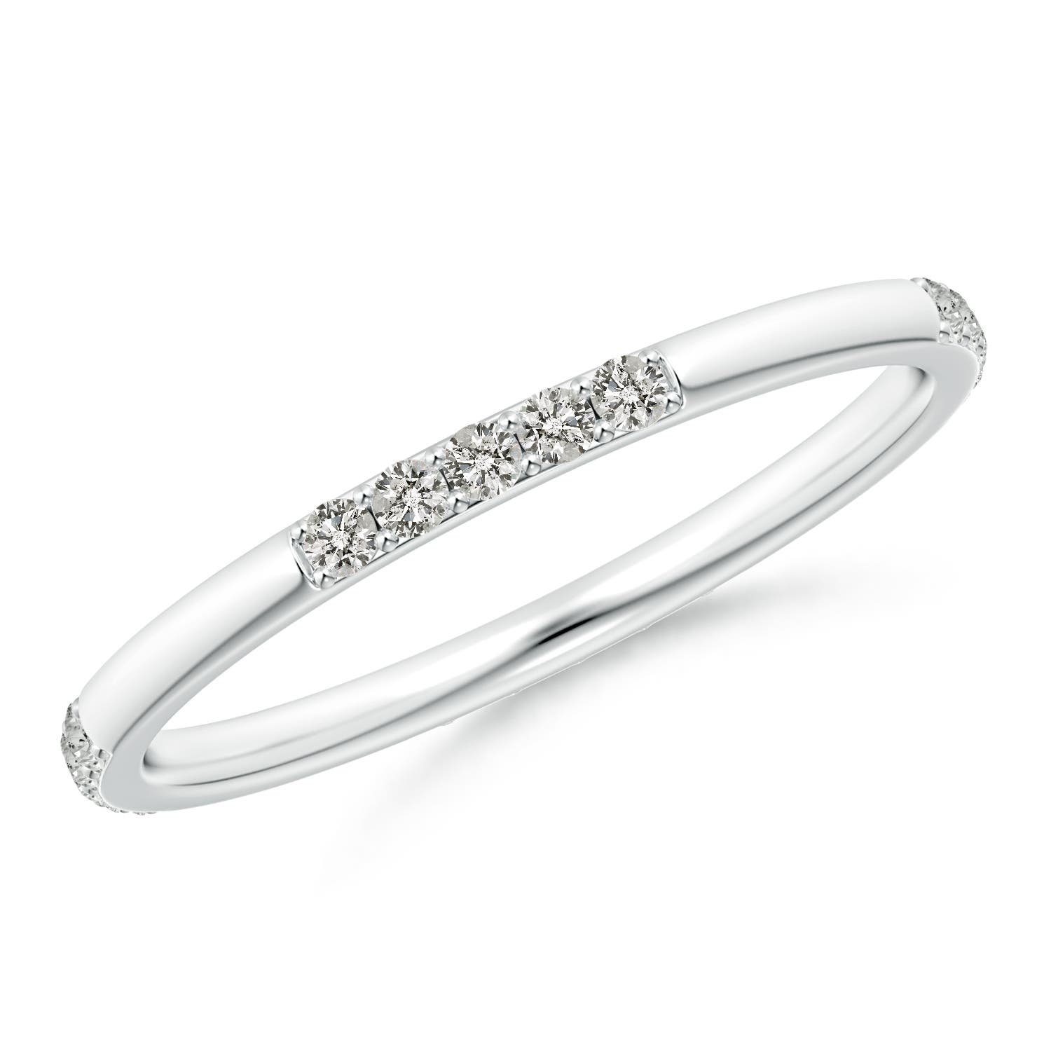 K, I3 / 0.2 CT / 14 KT White Gold