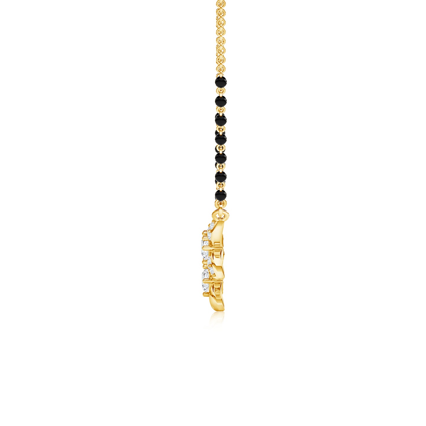 Manjari Bloom Lab-Grown Diamond Mangalsutra