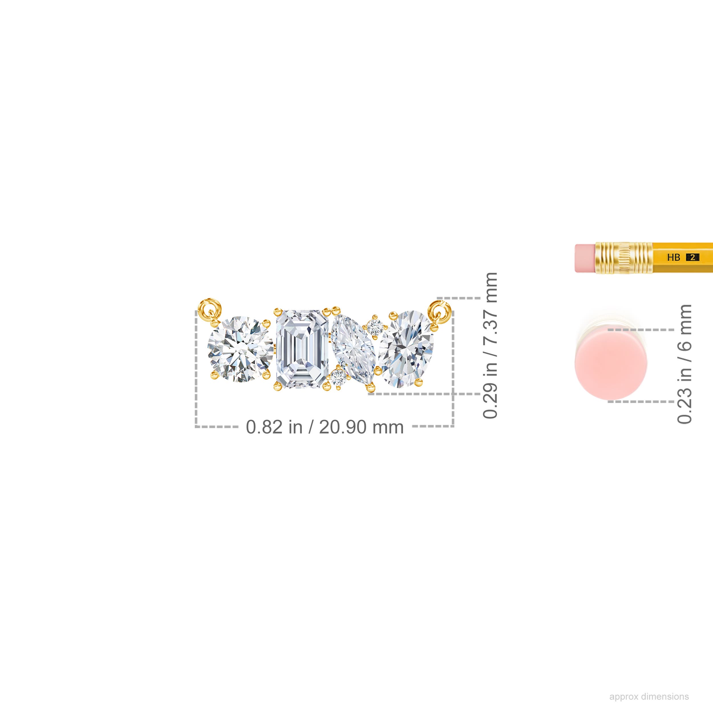 F-G, VS / 1.82 CT / 14 KT Yellow Gold