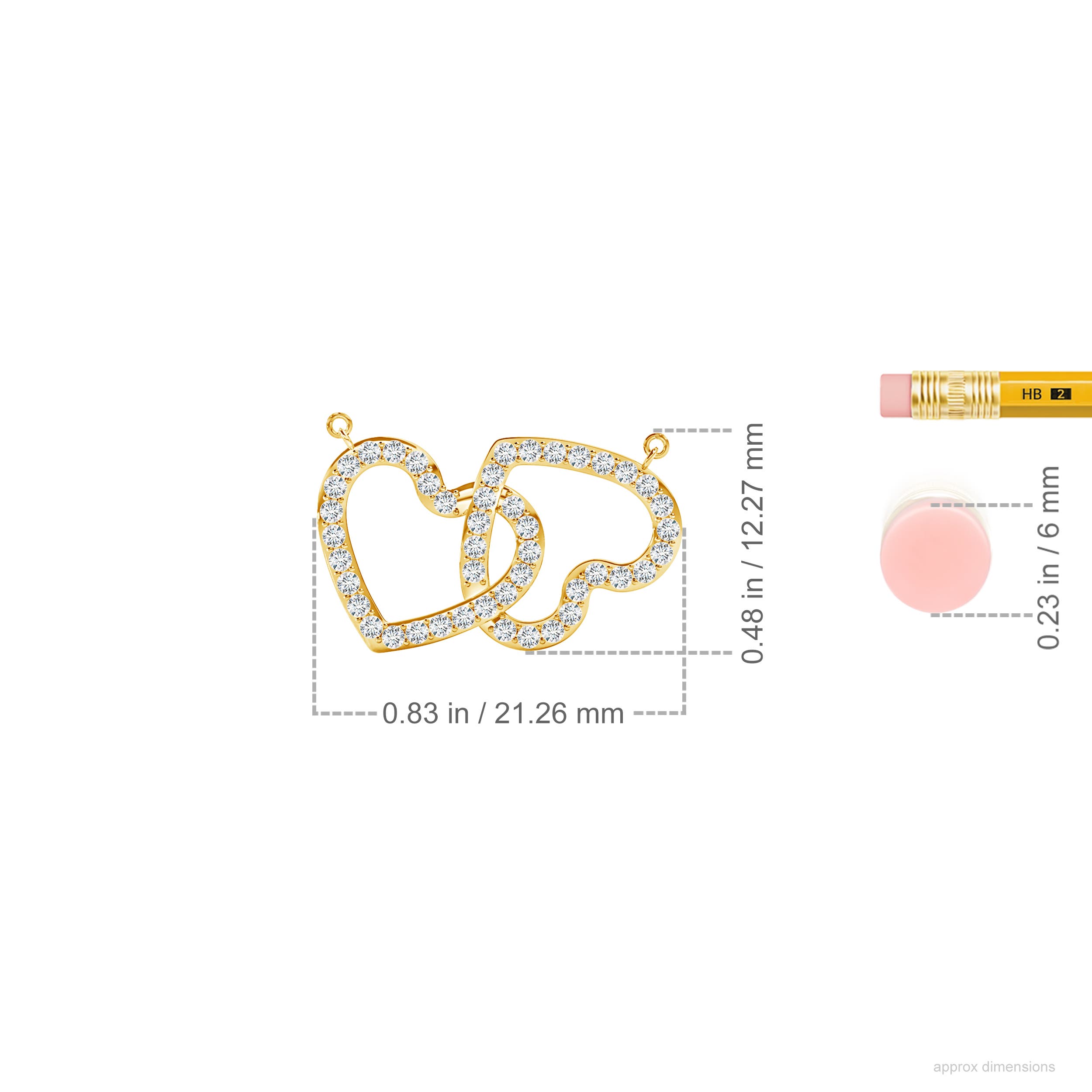 G, VS2 / 0.37 CT / 14 KT Yellow Gold