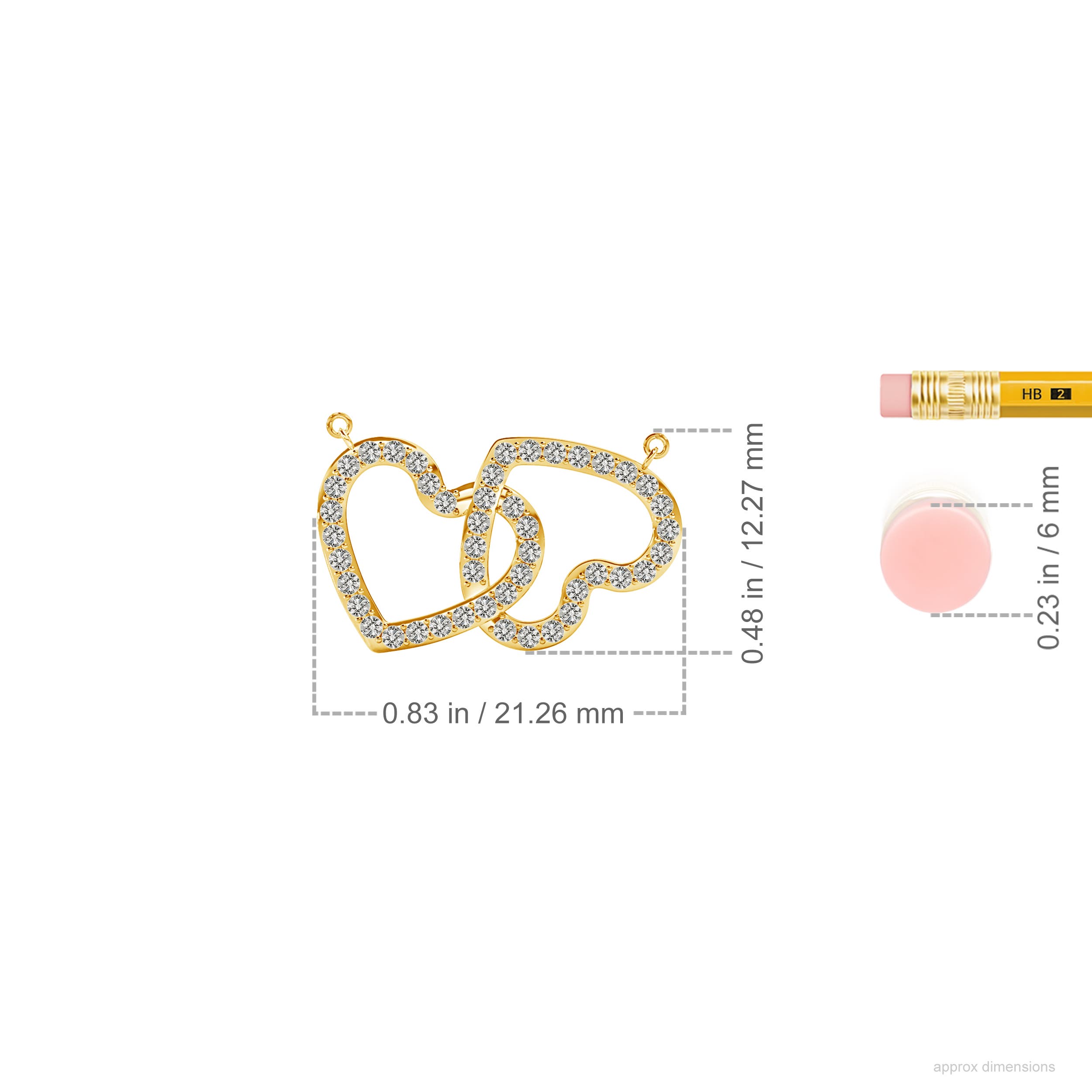 K, I3 / 0.37 CT / 14 KT Yellow Gold