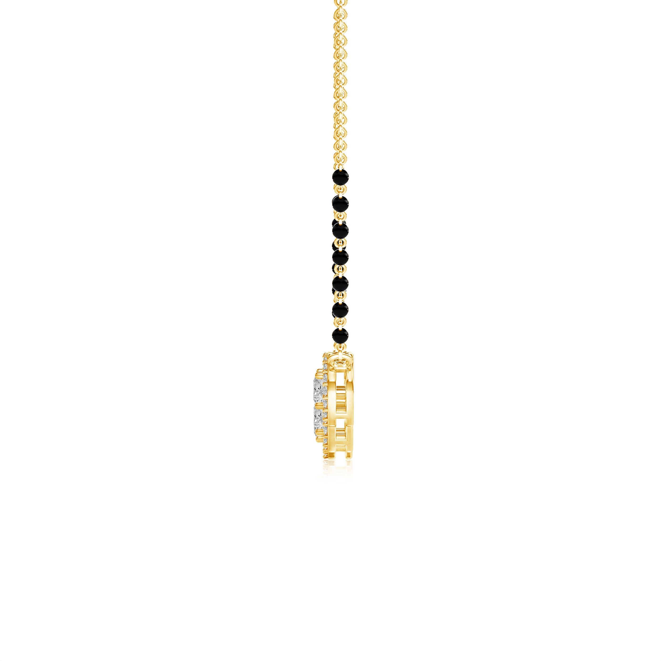 K, I3 / 0.81 CT / 14 KT Yellow Gold