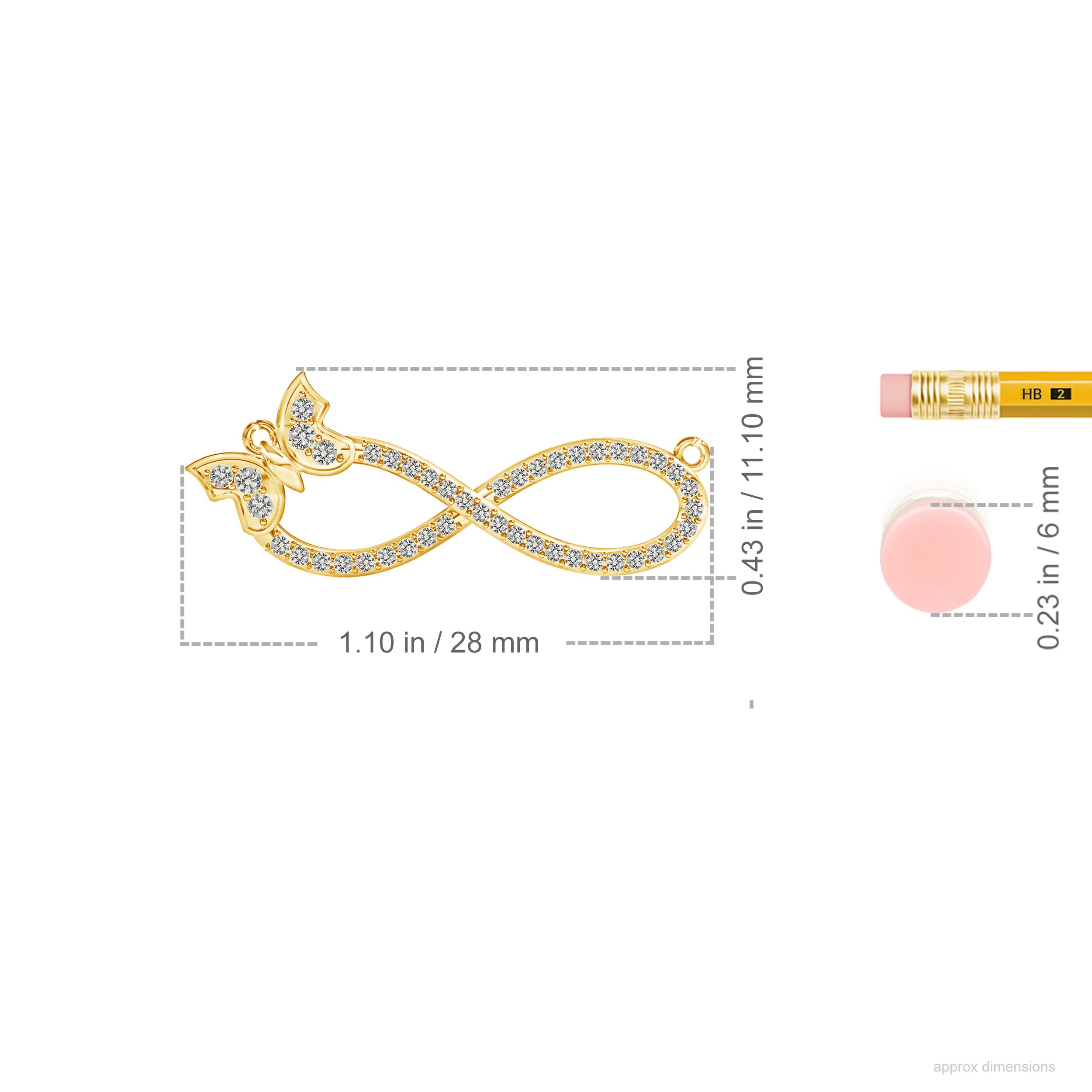 K, I3 / 0.26 CT / 14 KT Yellow Gold