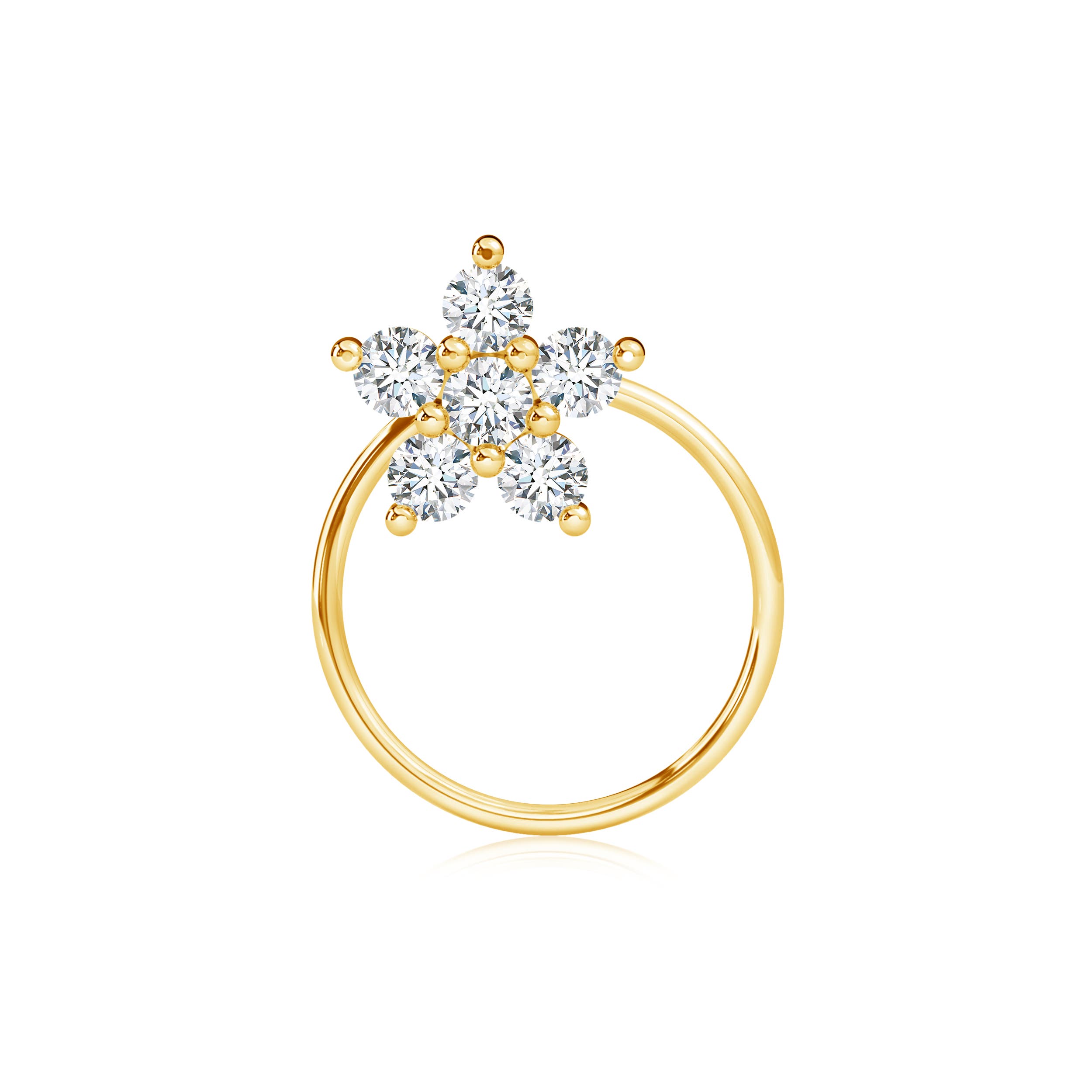 G, VS2 / 0.15 CT / 14 KT Yellow Gold