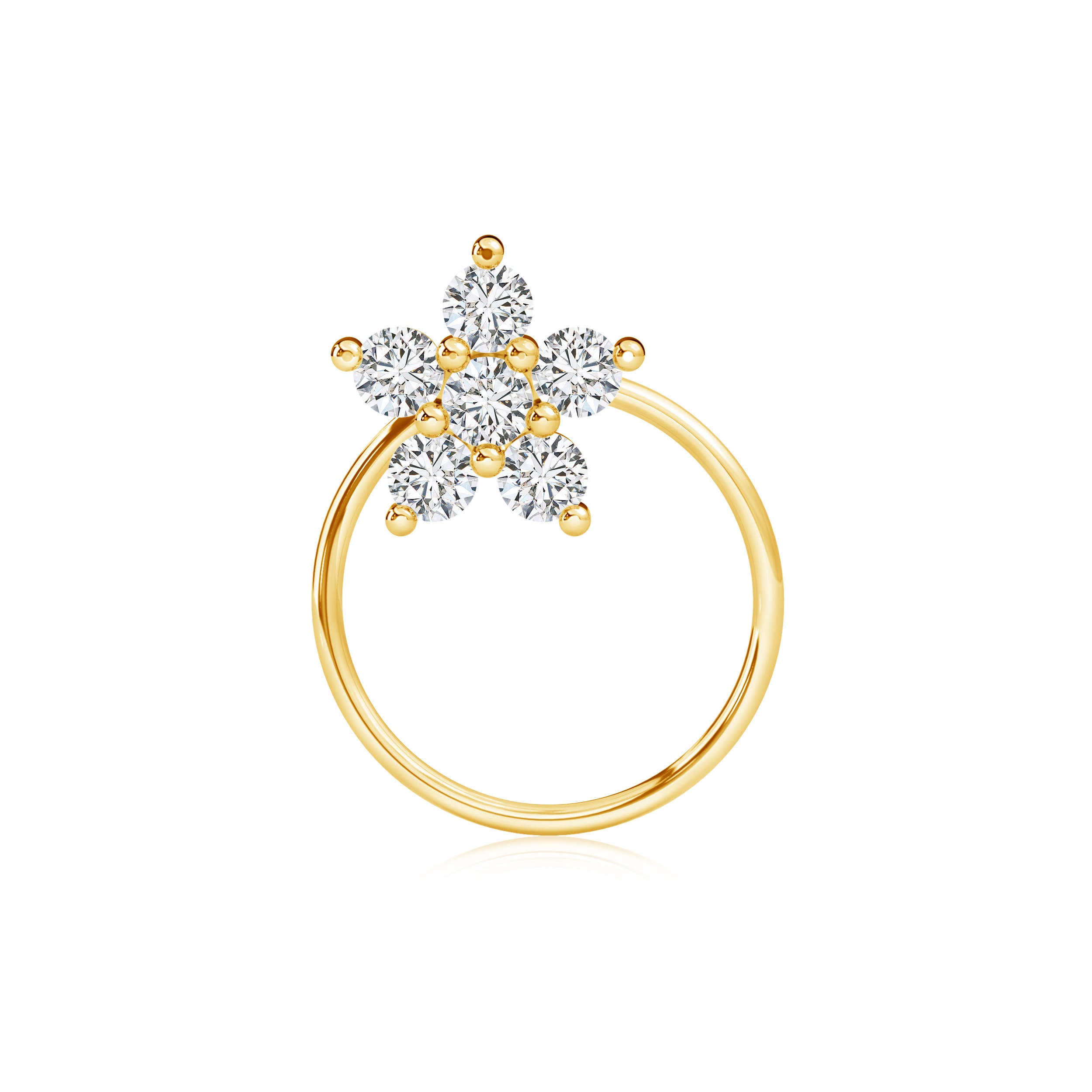 H, SI2 / 0.15 CT / 14 KT Yellow Gold