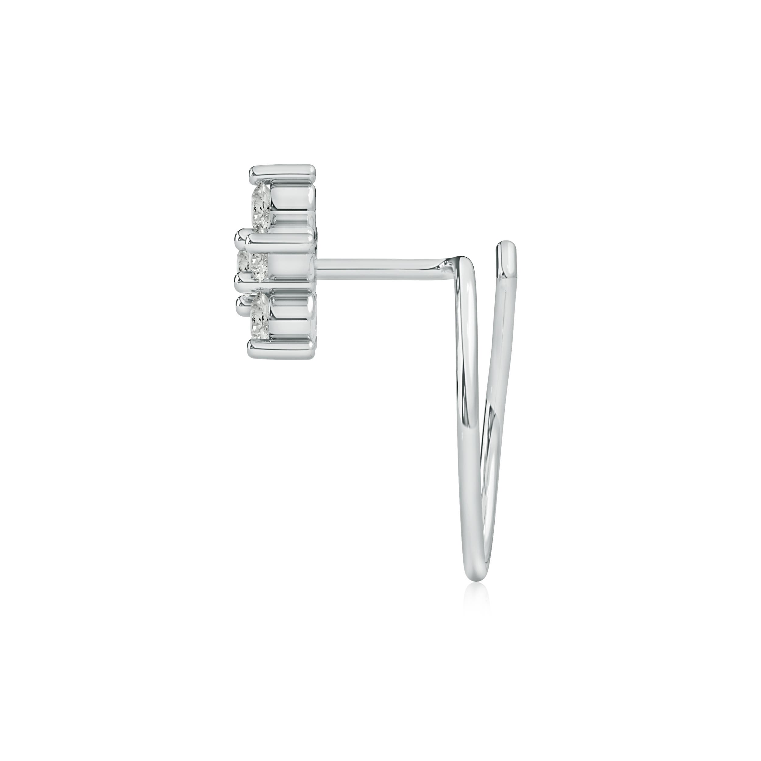 K, I3 / 0.15 CT / 14 KT White Gold