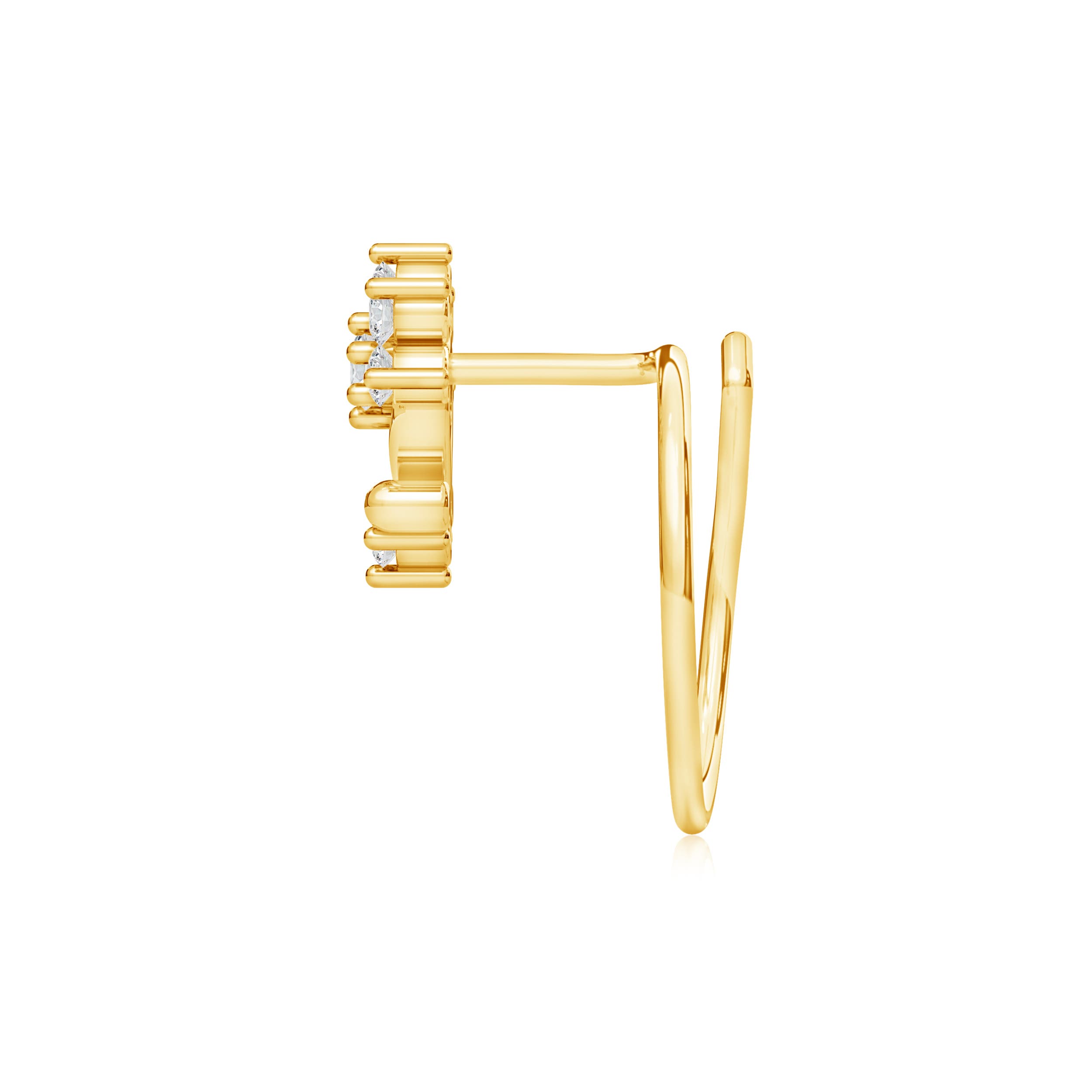 H, SI2 / 0.09 CT / 14 KT Yellow Gold