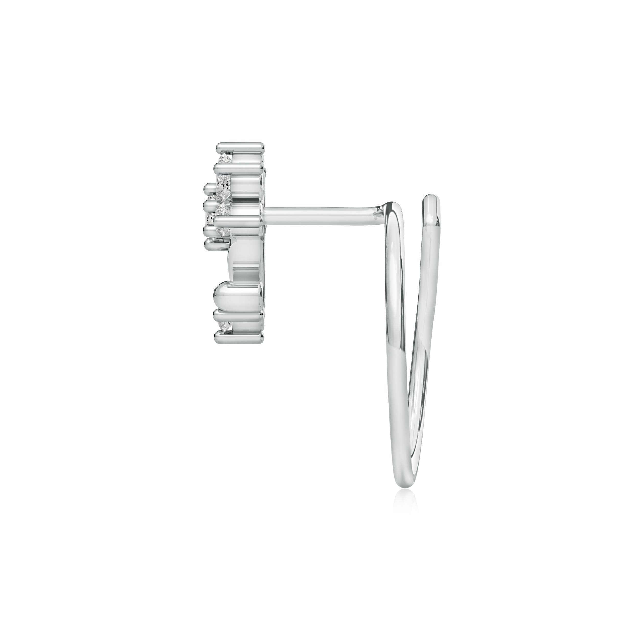 K, I3 / 0.09 CT / 14 KT White Gold