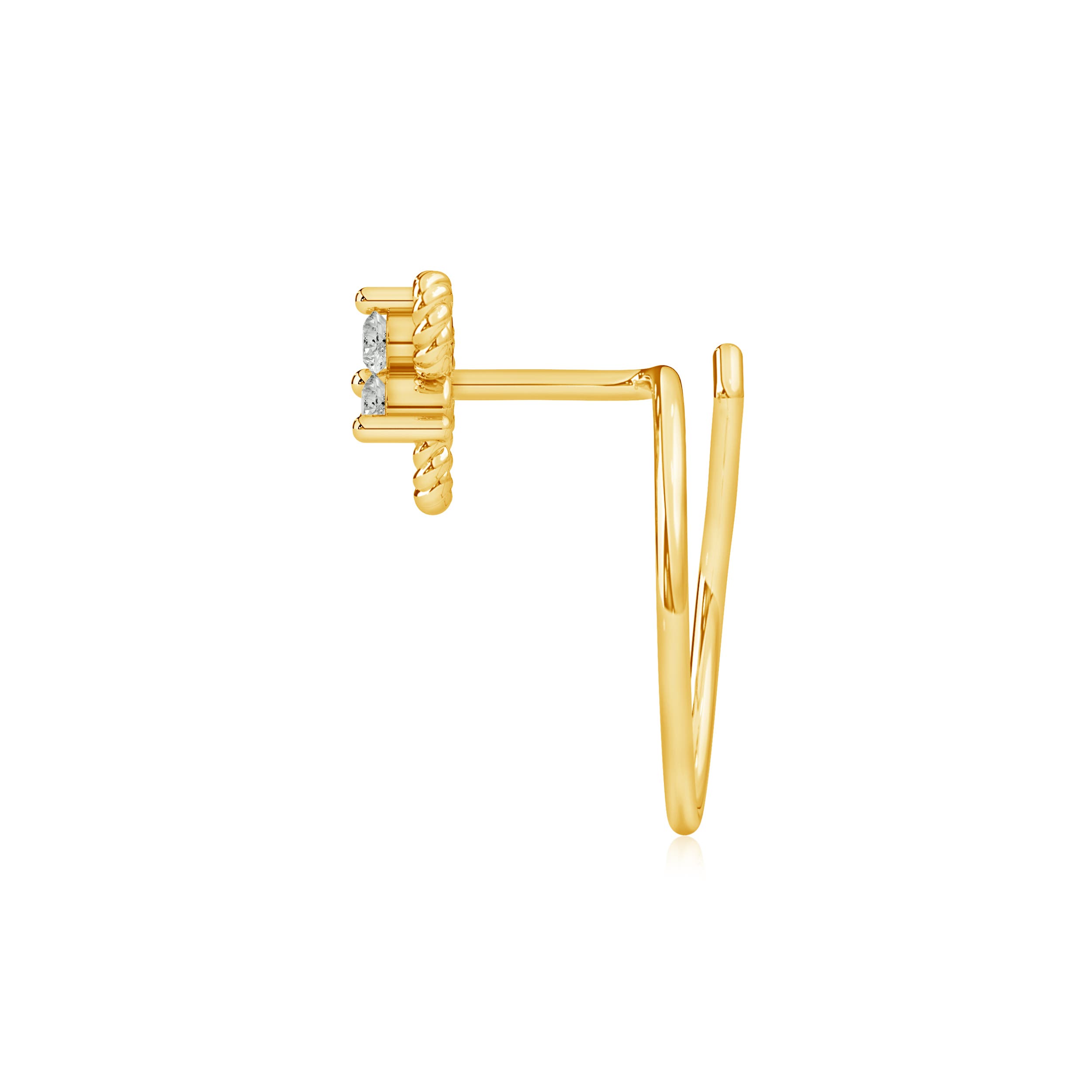 K, I3 / 0.04 CT / 14 KT Yellow Gold