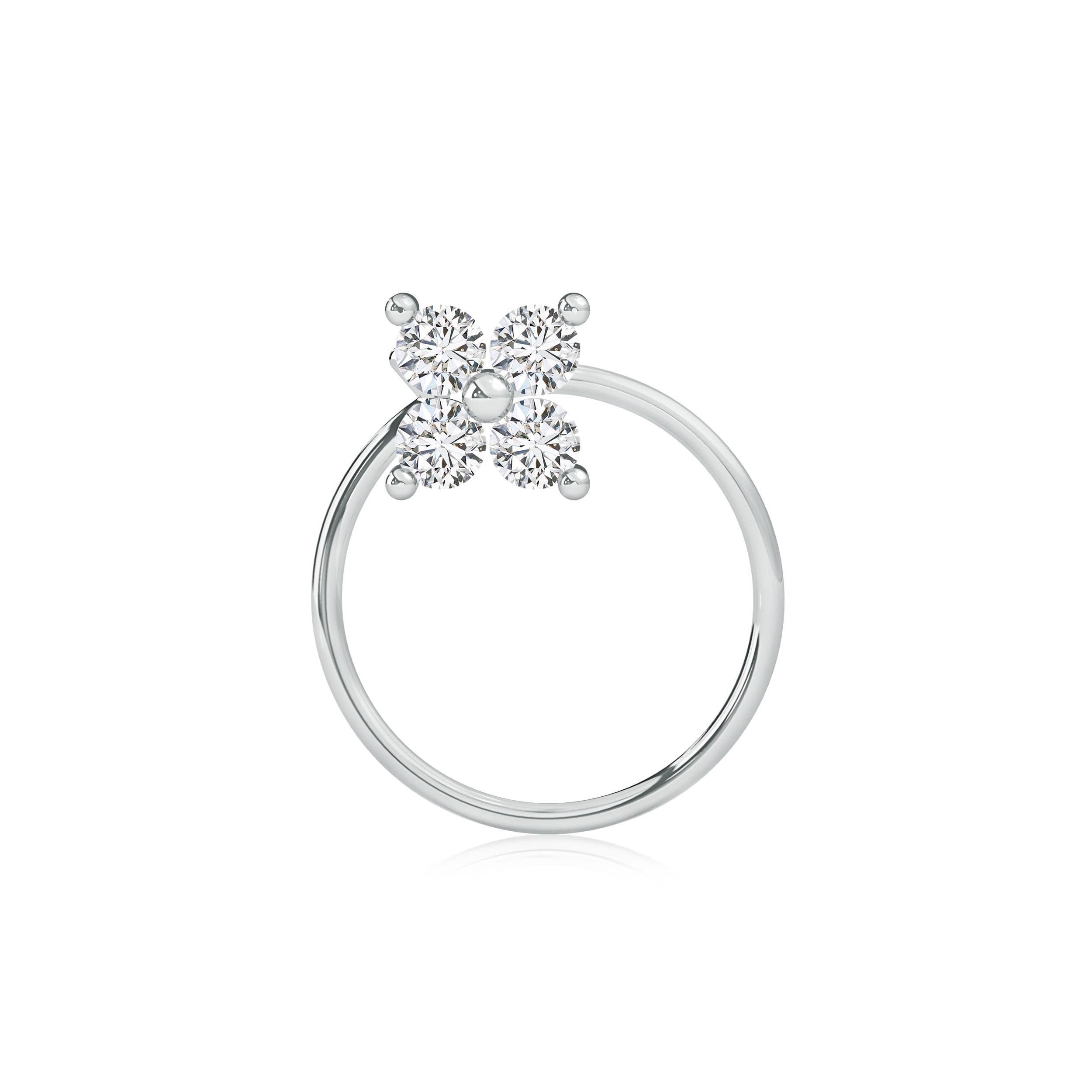 H, SI2 / 0.1 CT / 14 KT White Gold