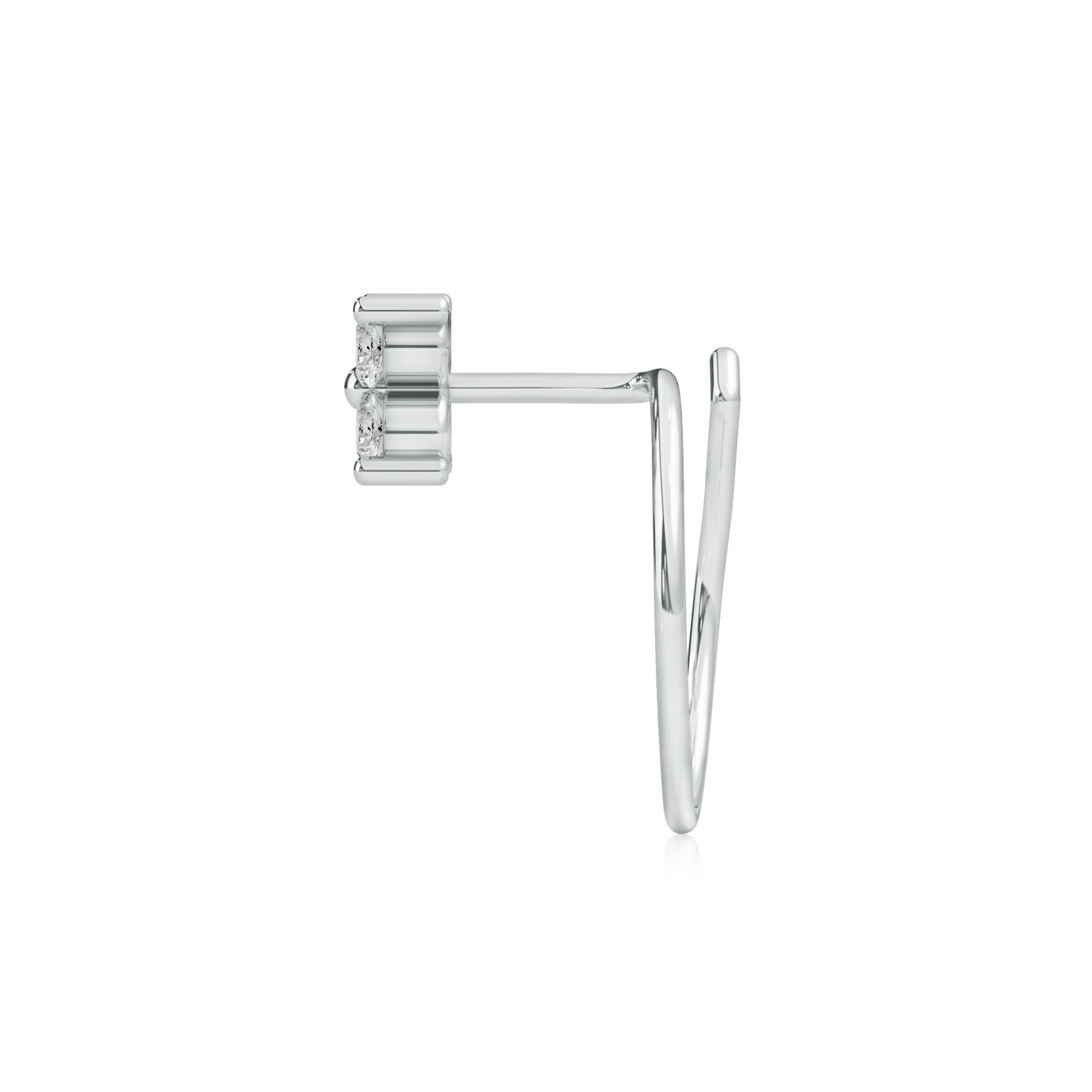 K, I3 / 0.1 CT / 14 KT White Gold