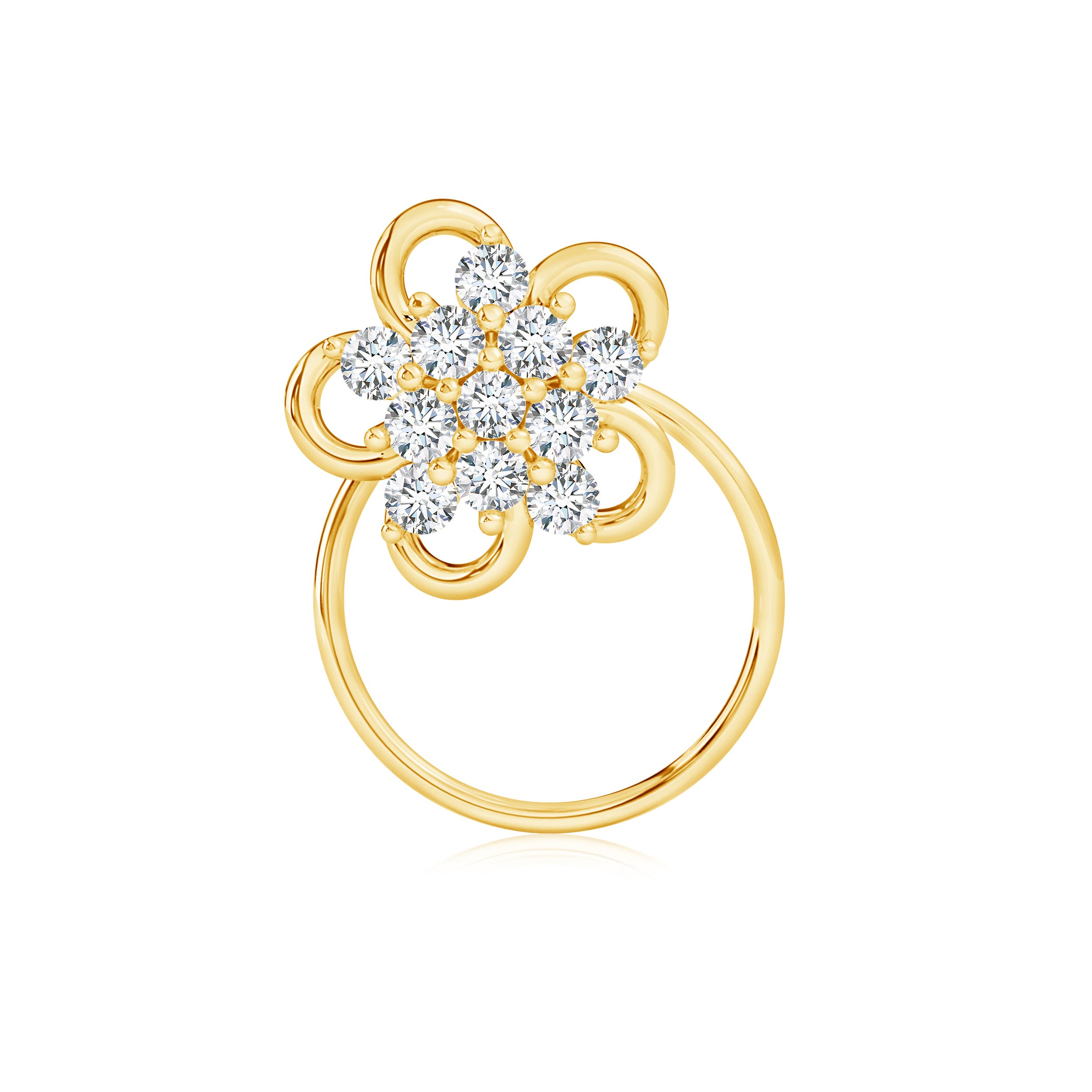 G, VS2 / 0.15 CT / 14 KT Yellow Gold