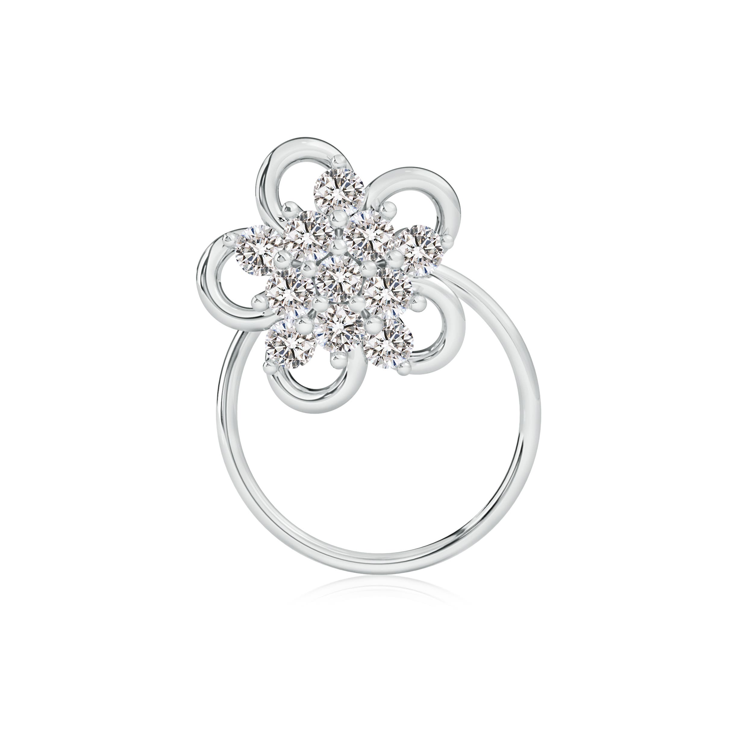 I-J, I1-I2 / 0.15 CT / 14 KT White Gold