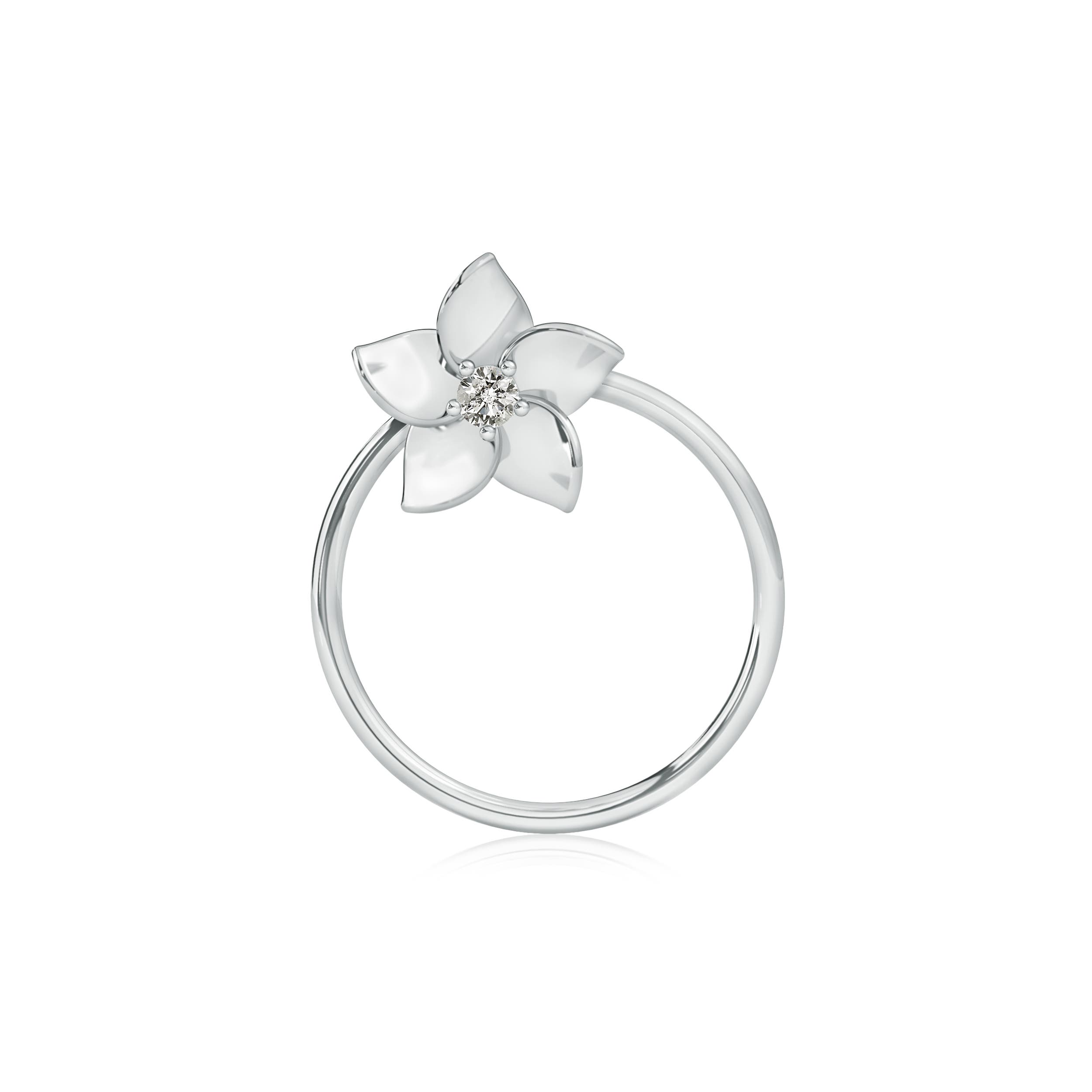 K, I3 / 0.01 CT / 14 KT White Gold