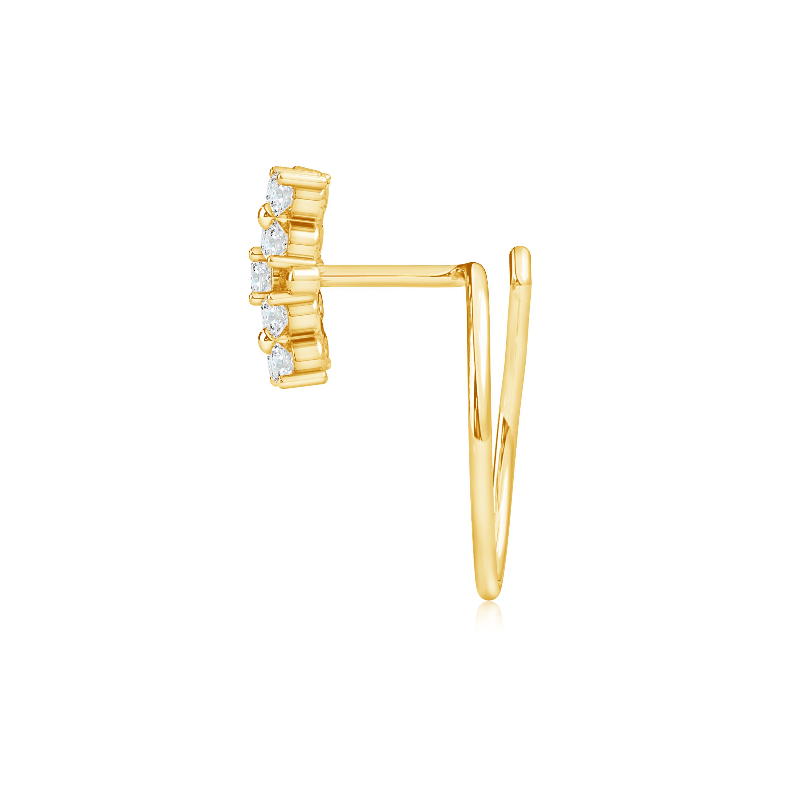 G, VS2 / 0.17 CT / 14 KT Yellow Gold