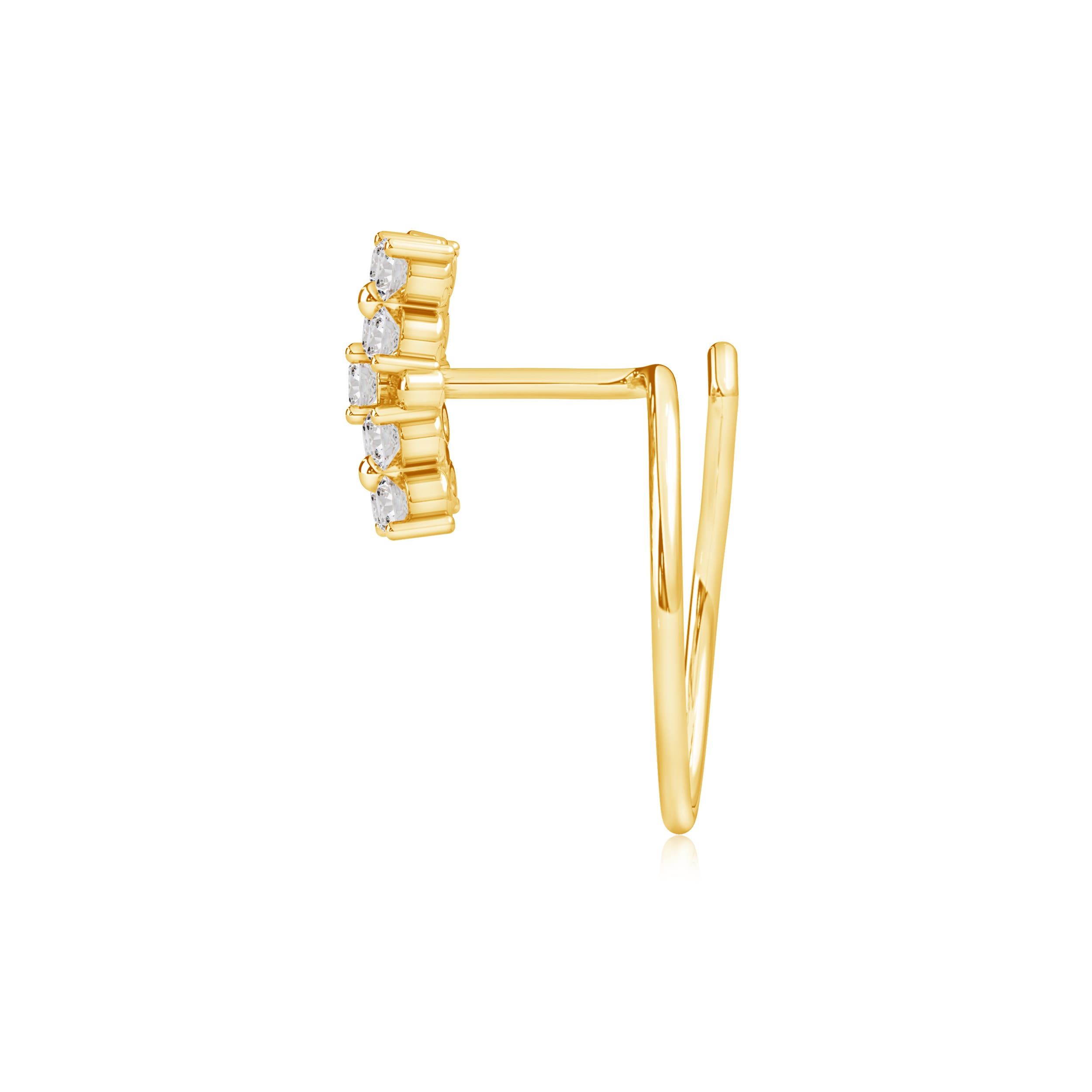 I-J, I1-I2 / 0.17 CT / 14 KT Yellow Gold