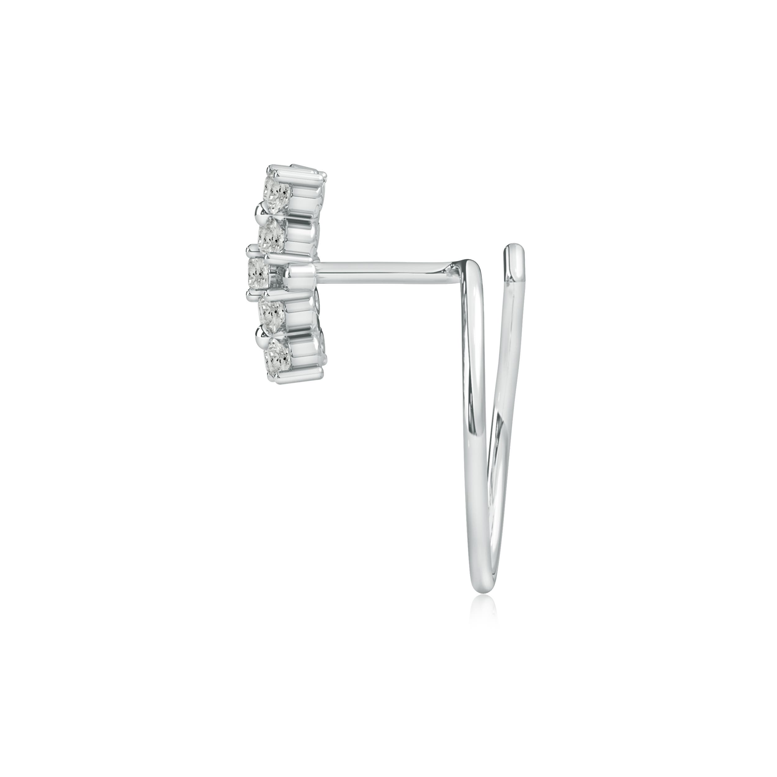 K, I3 / 0.17 CT / 14 KT White Gold