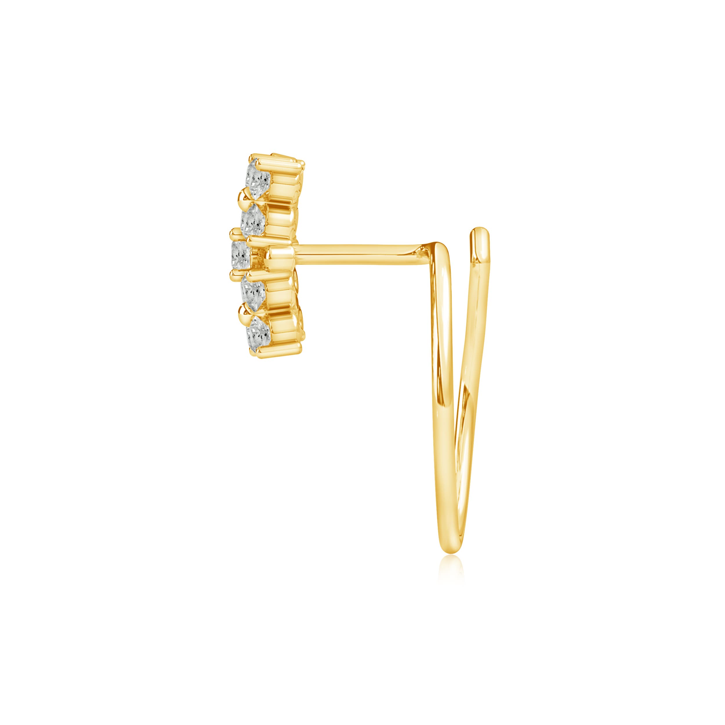 K, I3 / 0.17 CT / 14 KT Yellow Gold