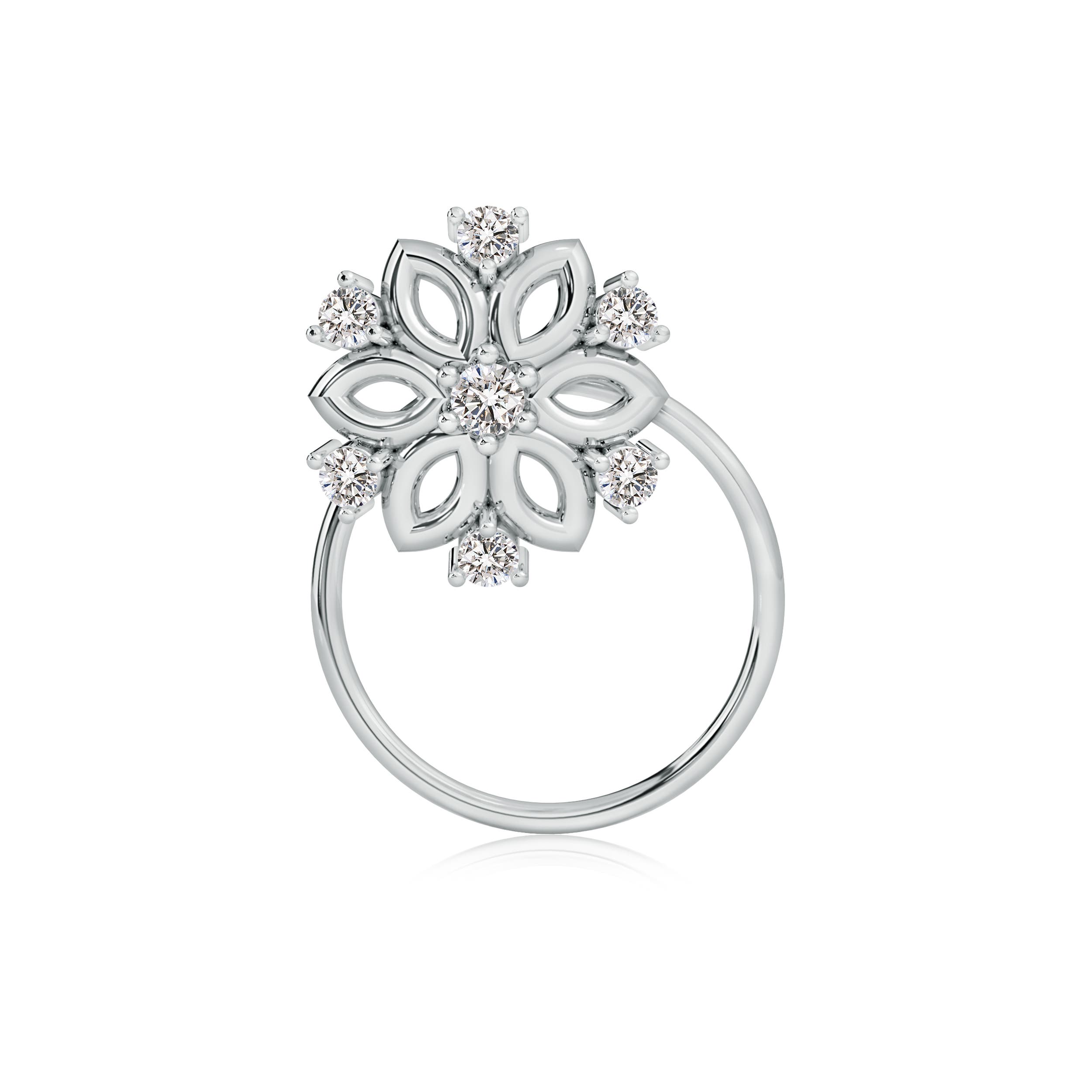 I-J, I1-I2 / 0.07 CT / 14 KT White Gold