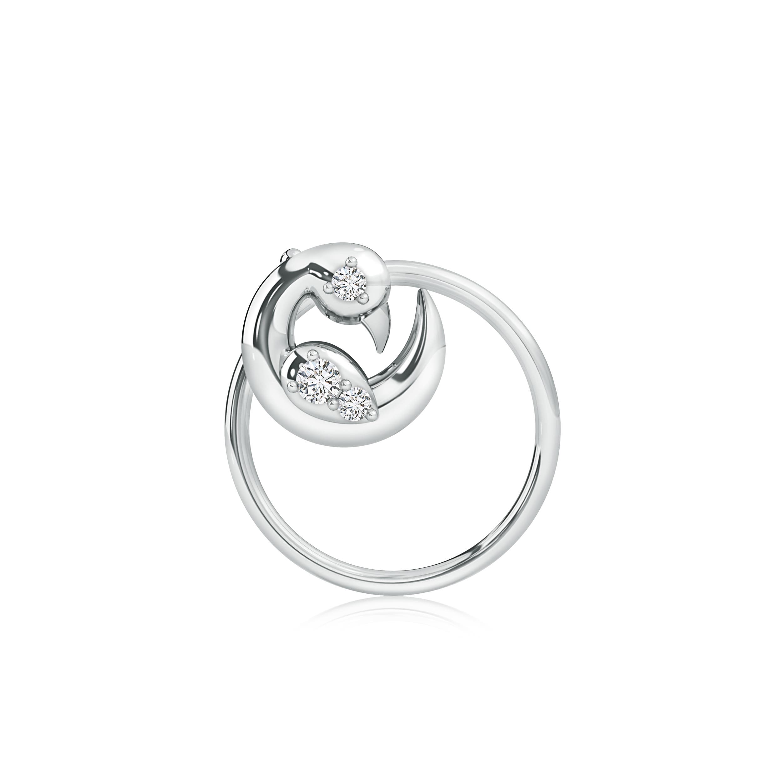 H, SI2 / 0.02 CT / 14 KT White Gold