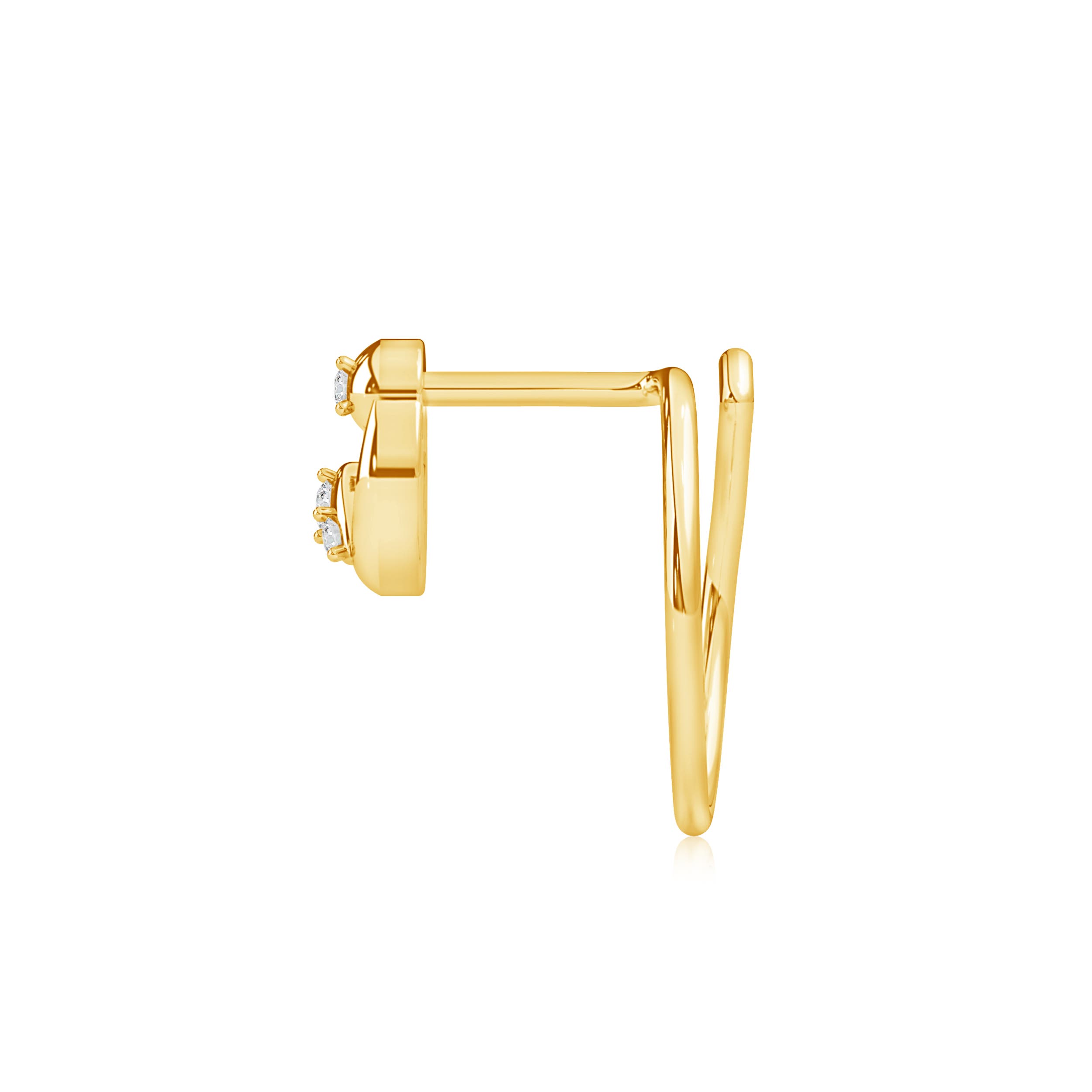 H, SI2 / 0.02 CT / 14 KT Yellow Gold