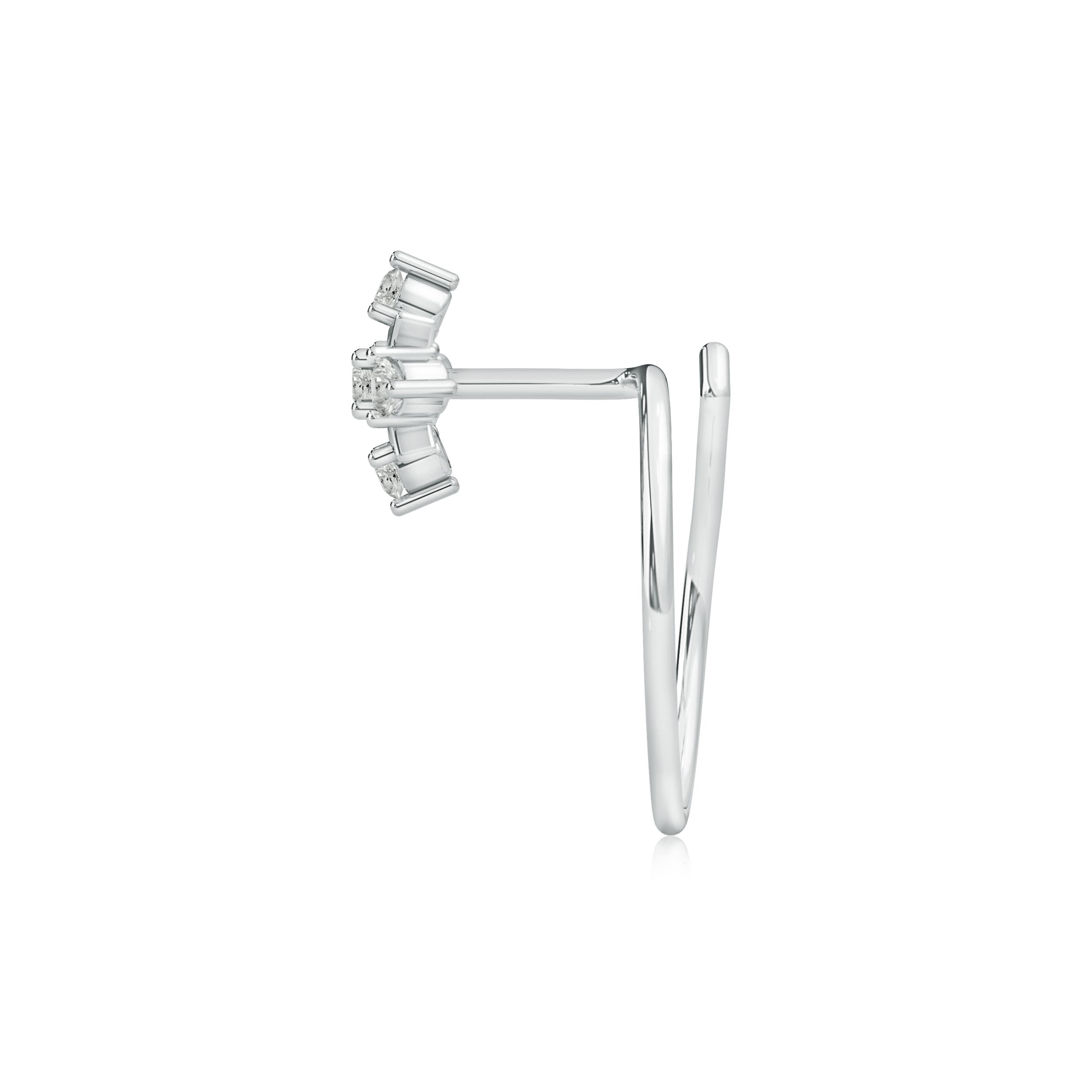 K, I3 / 0.05 CT / 14 KT White Gold