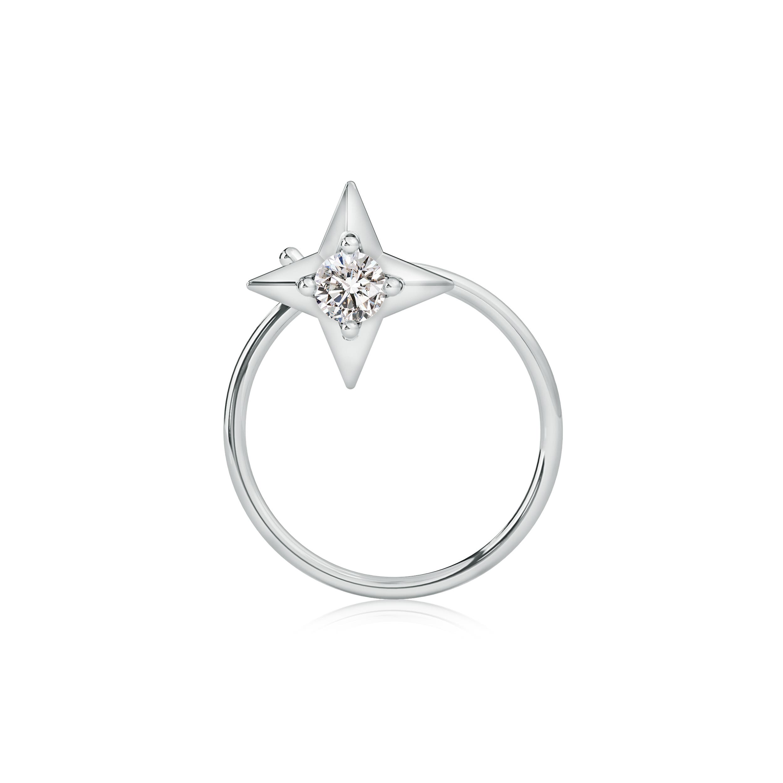 I-J, I1-I2 / 0.04 CT / 14 KT White Gold