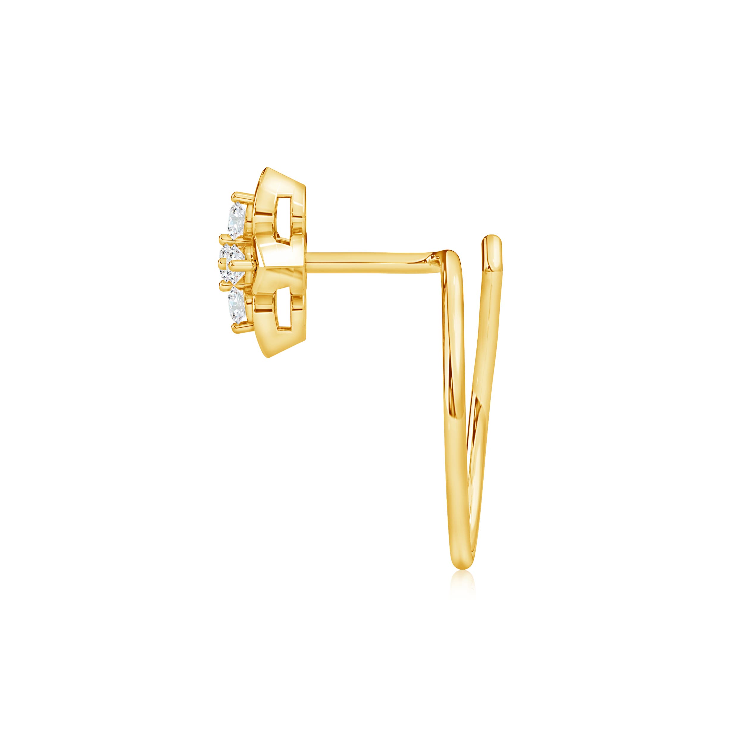 G, VS2 / 0.05 CT / 14 KT Yellow Gold