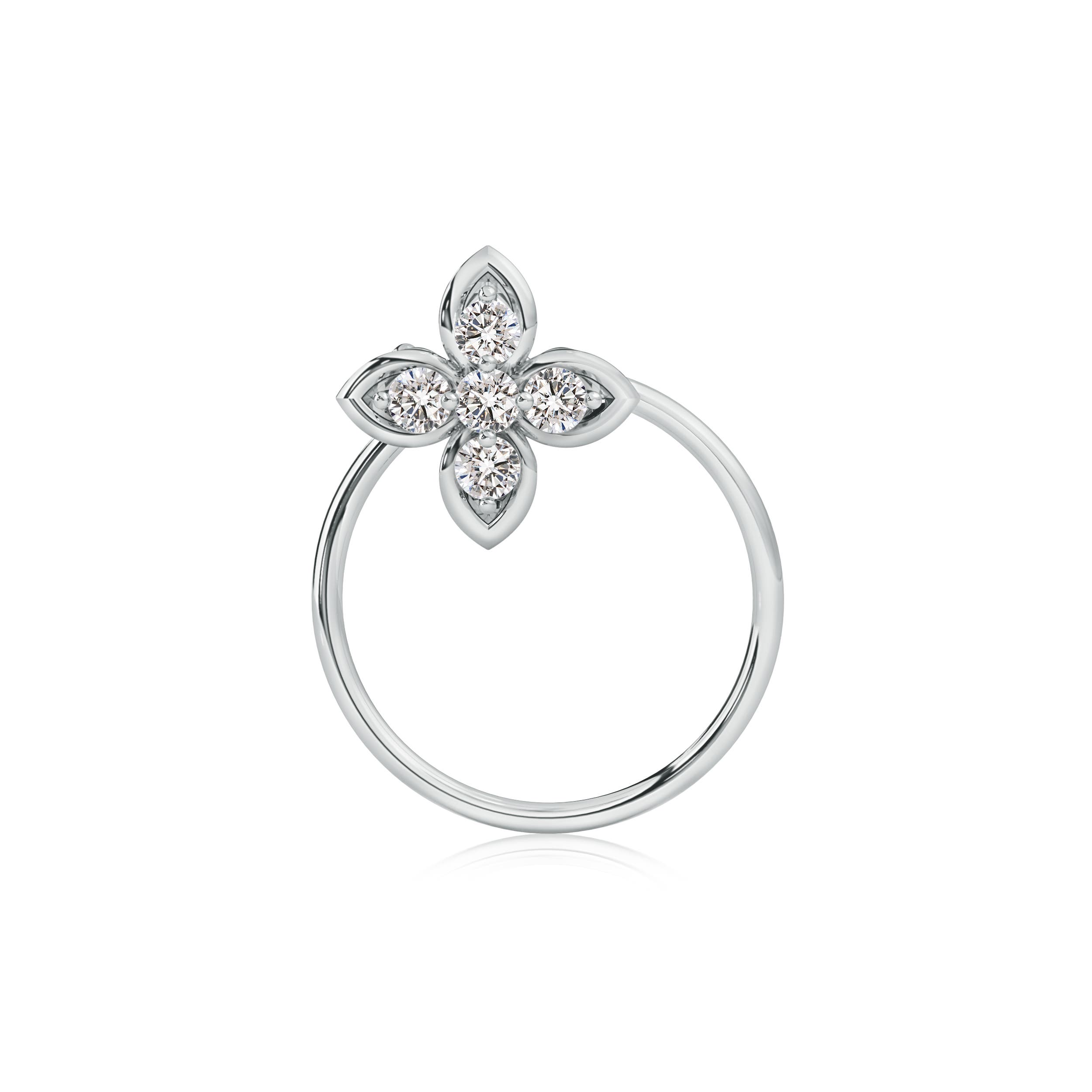 I-J, I1-I2 / 0.05 CT / 14 KT White Gold