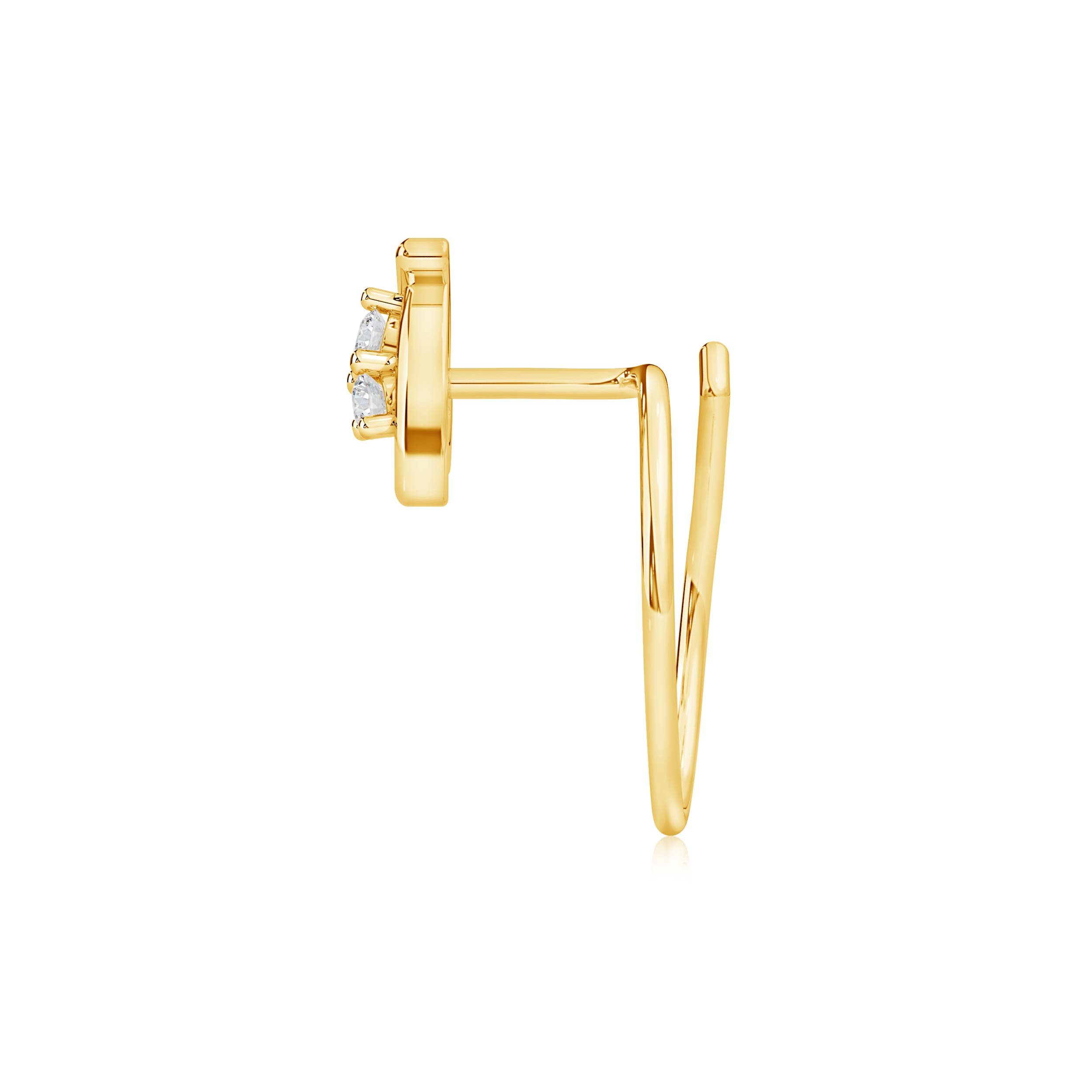 H, SI2 / 0.04 CT / 14 KT Yellow Gold