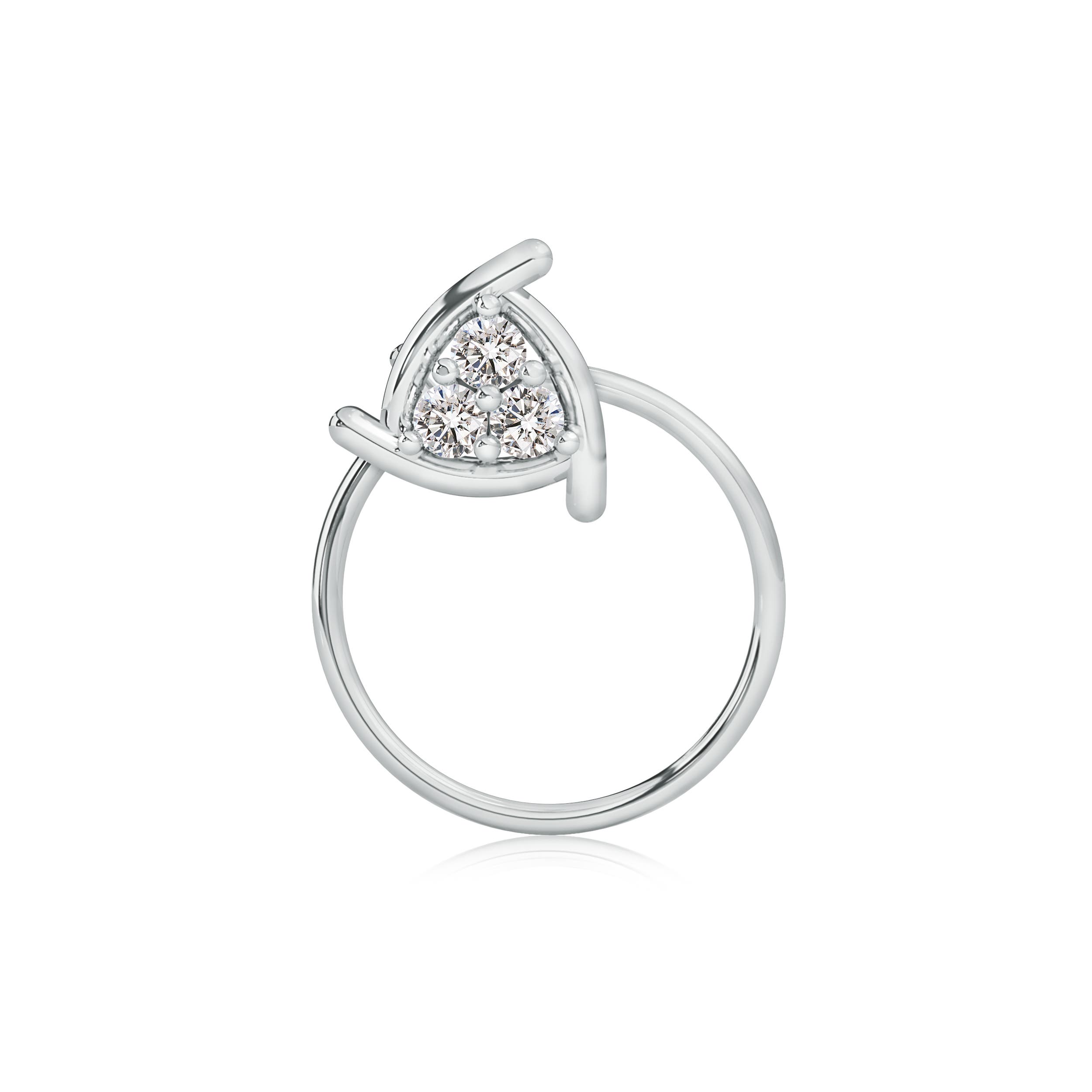 I-J, I1-I2 / 0.04 CT / 14 KT White Gold