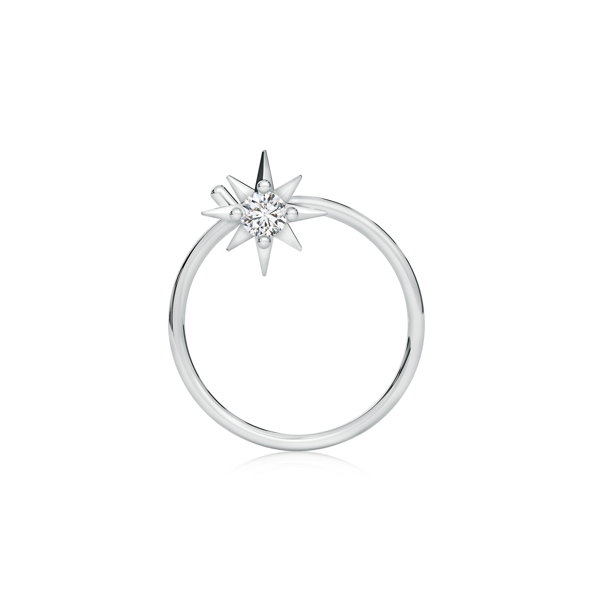 H, SI2 / 0.03 CT / 14 KT White Gold