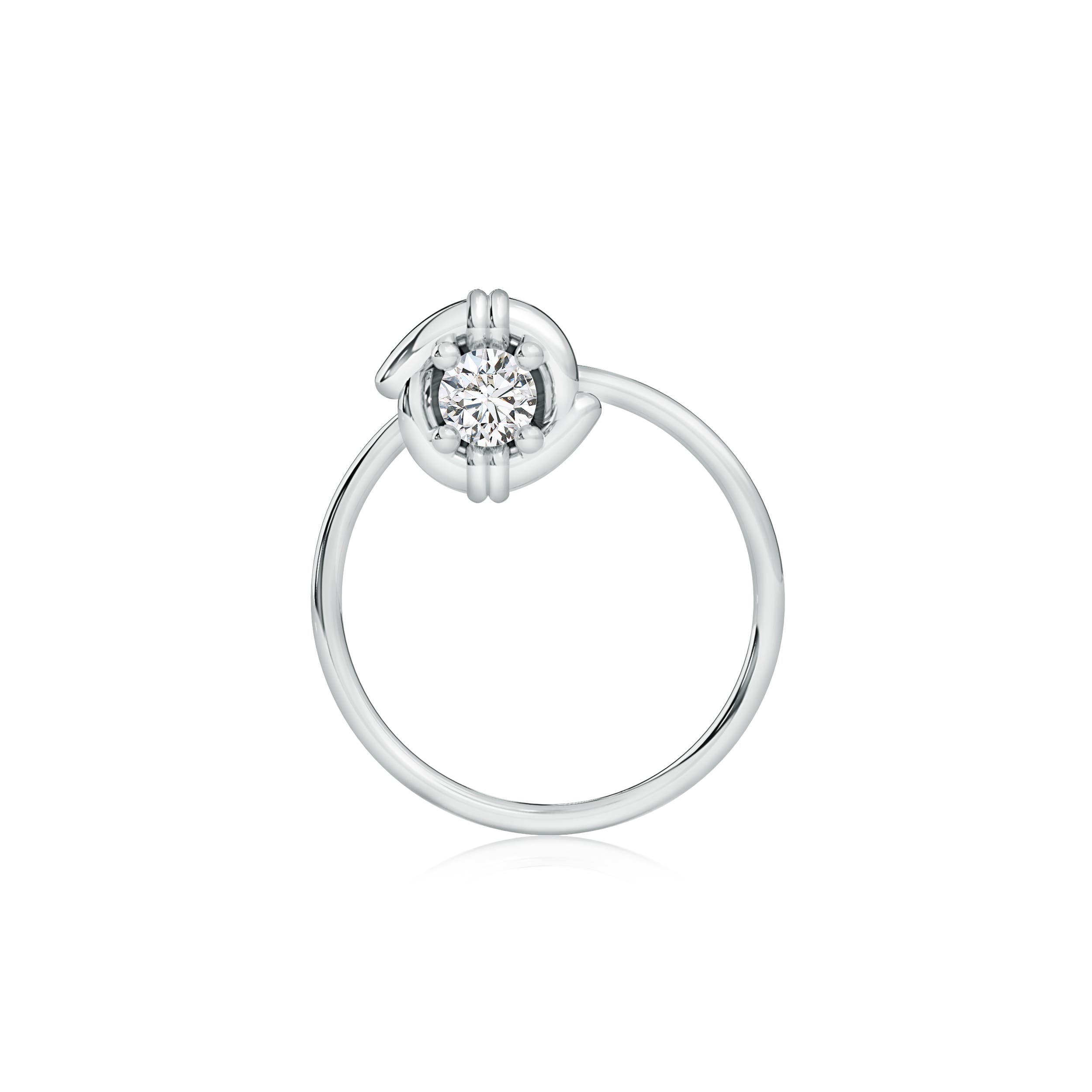 H, SI2 / 0.04 CT / 14 KT White Gold