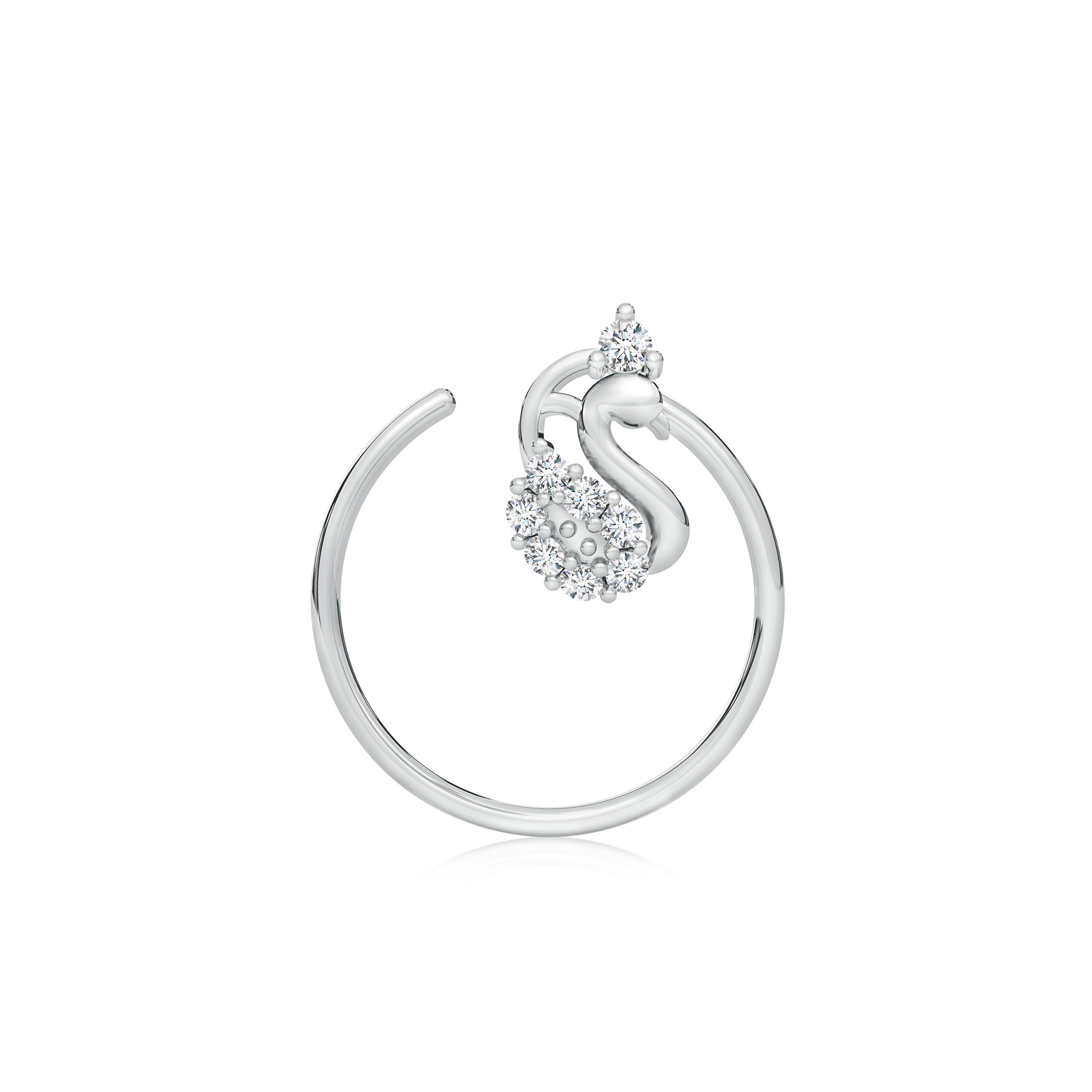 G, VS2 / 0.05 CT / 14 KT White Gold