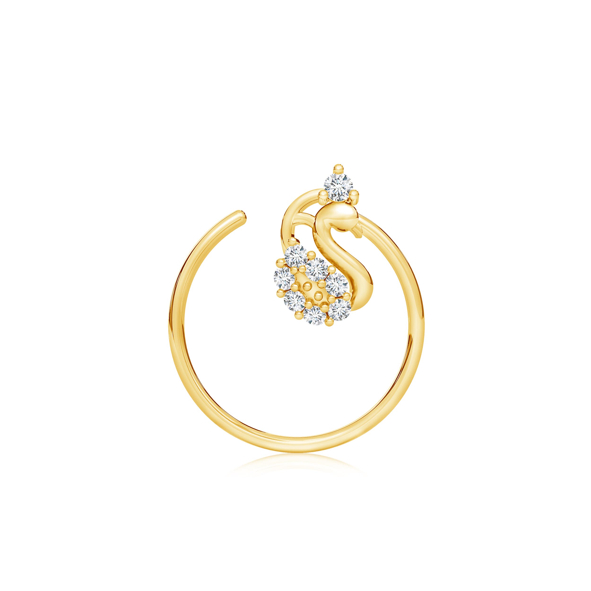 G, VS2 / 0.05 CT / 14 KT Yellow Gold