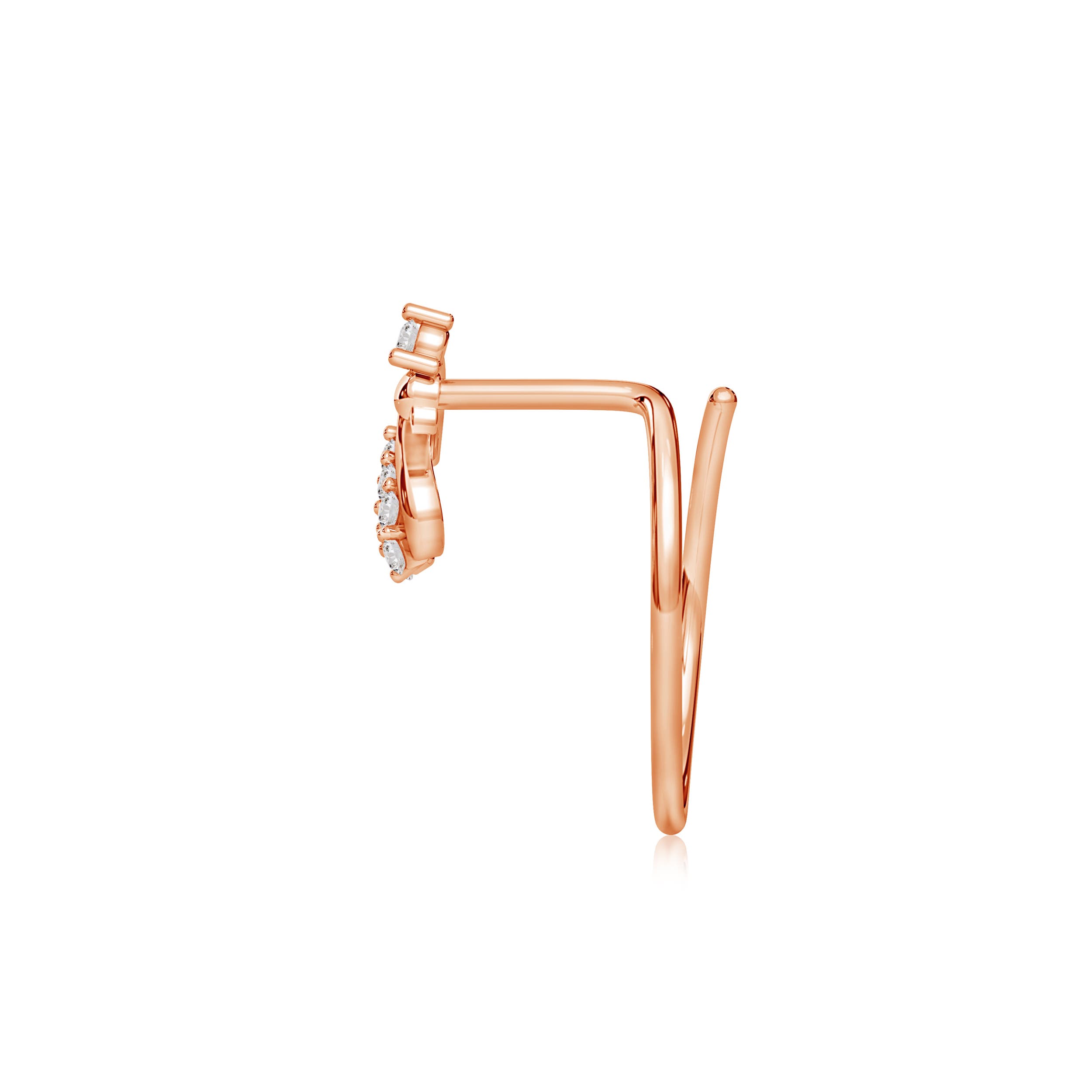 I-J, I1-I2 / 0.05 CT / 14 KT Rose Gold