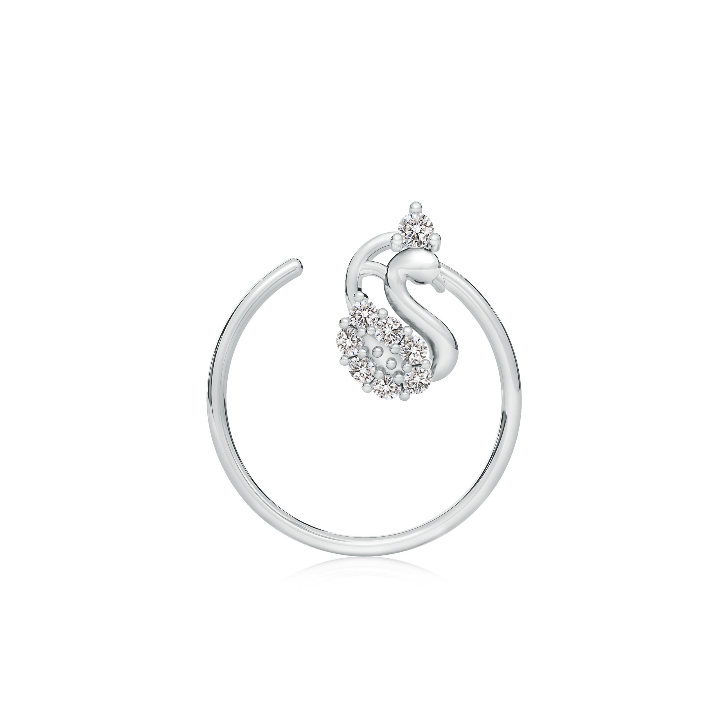 I-J, I1-I2 / 0.05 CT / 14 KT White Gold