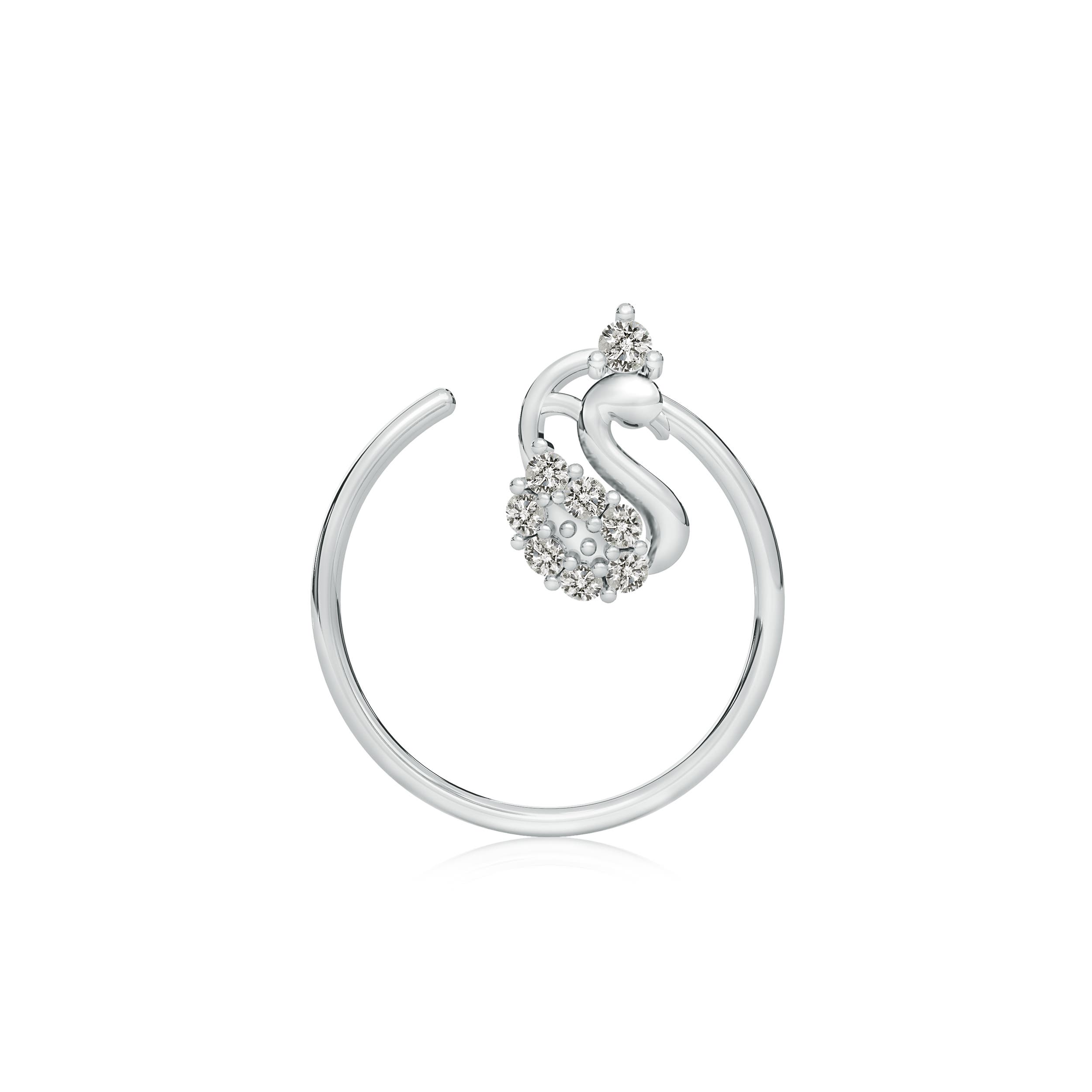 K, I3 / 0.05 CT / 14 KT White Gold