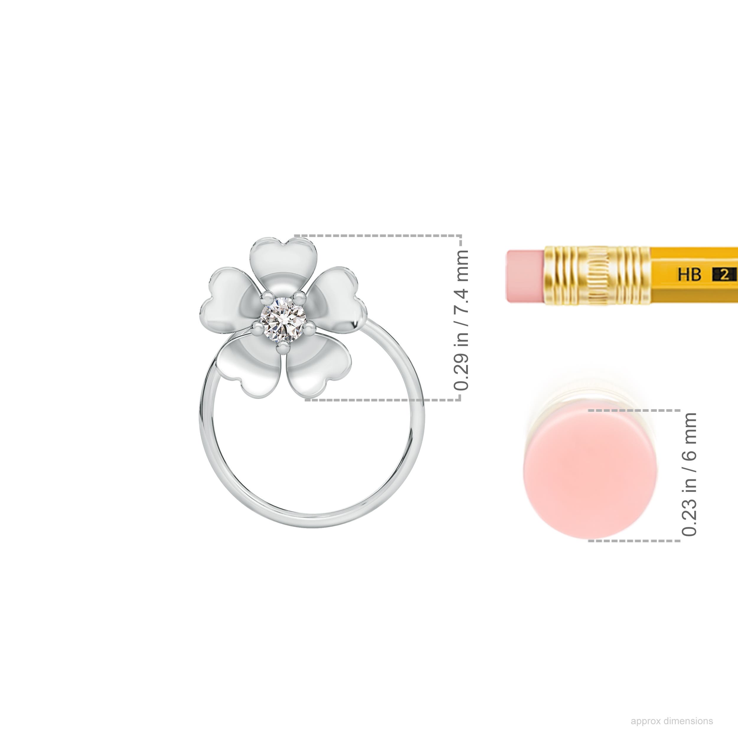 I-J, I1-I2 / 0.04 CT / 14 KT White Gold