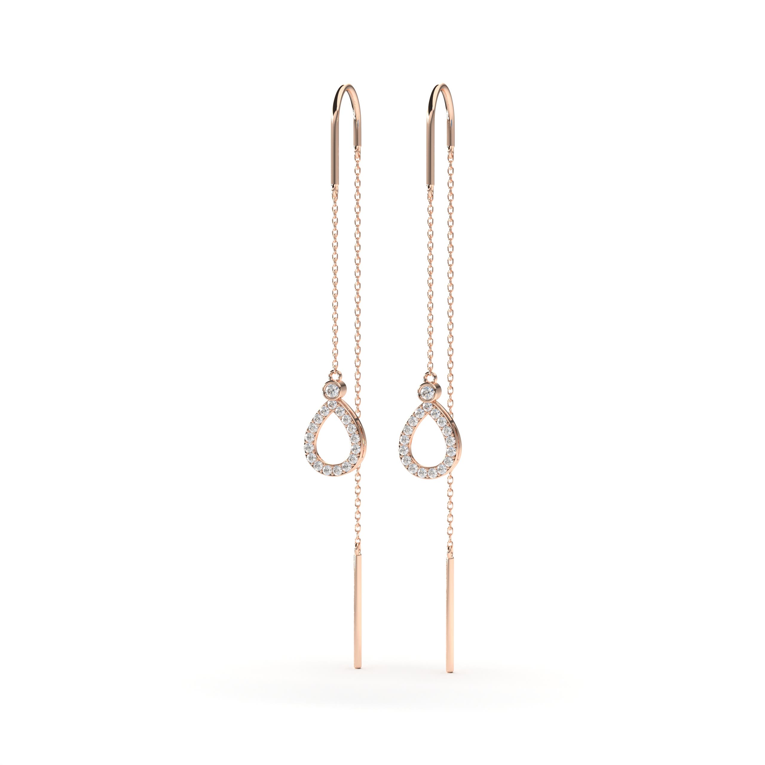 K, I3 / 0.3 CT / 14 KT Rose Gold