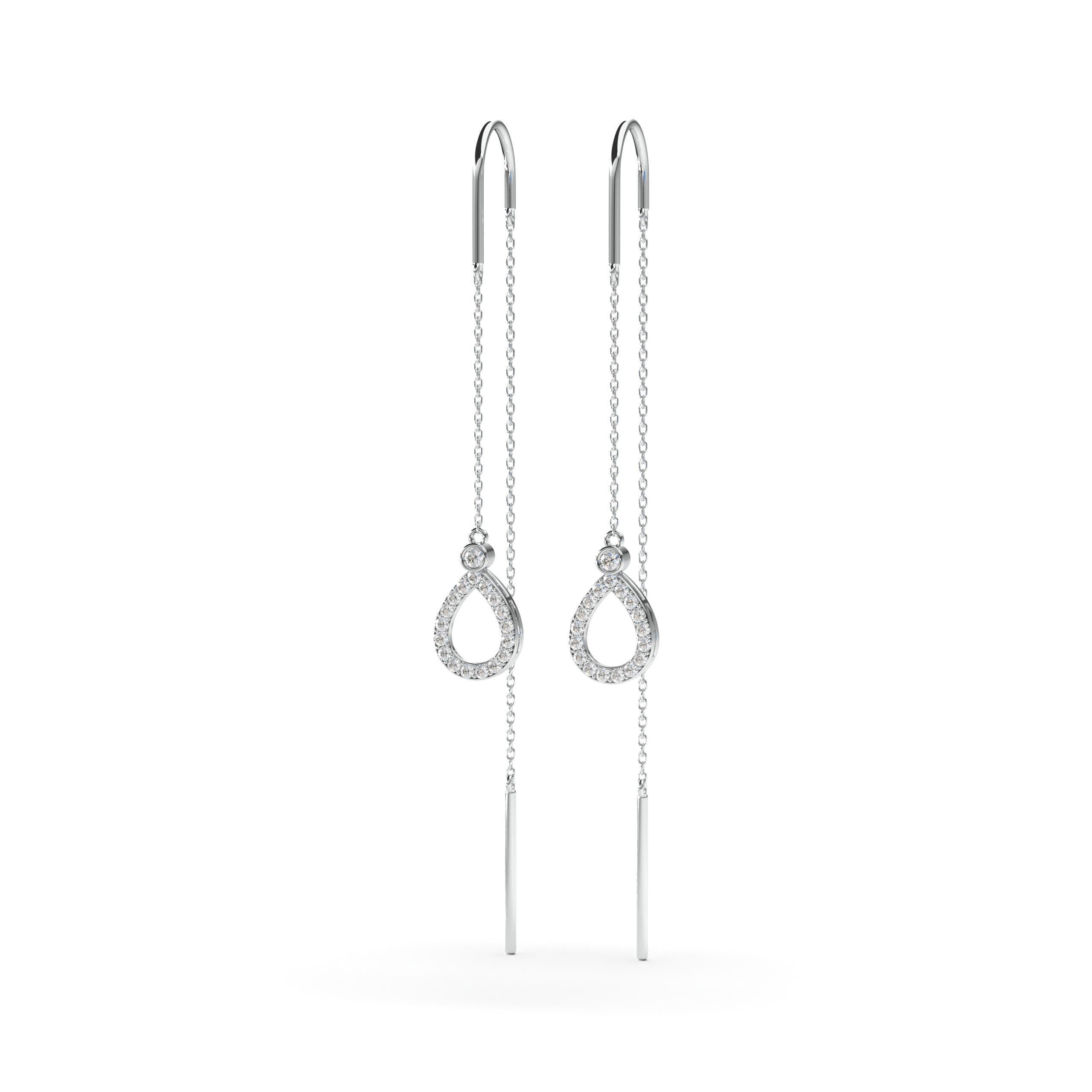 K, I3 / 0.3 CT / 14 KT White Gold