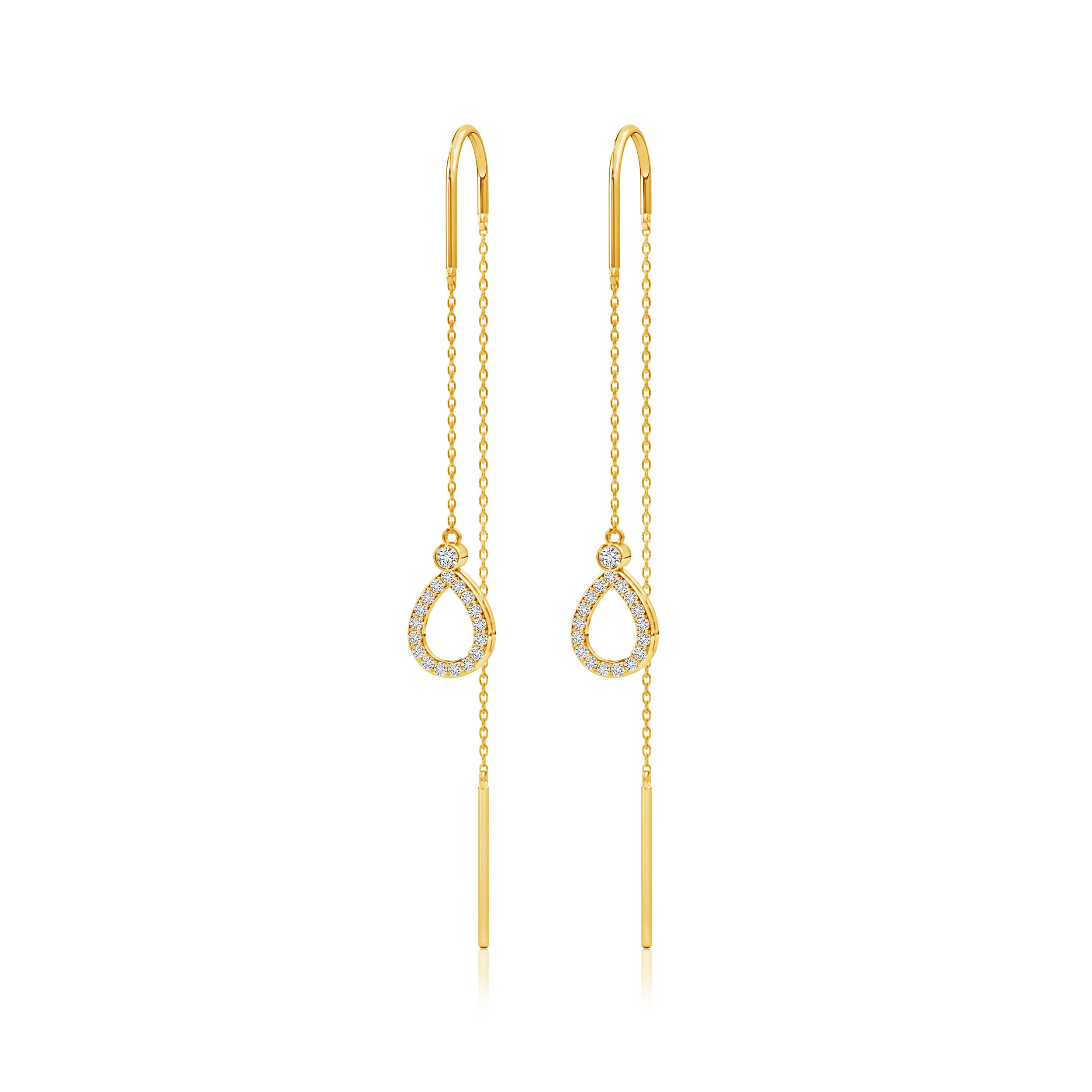 H, SI2 / 0.3 CT / 14 KT Yellow Gold