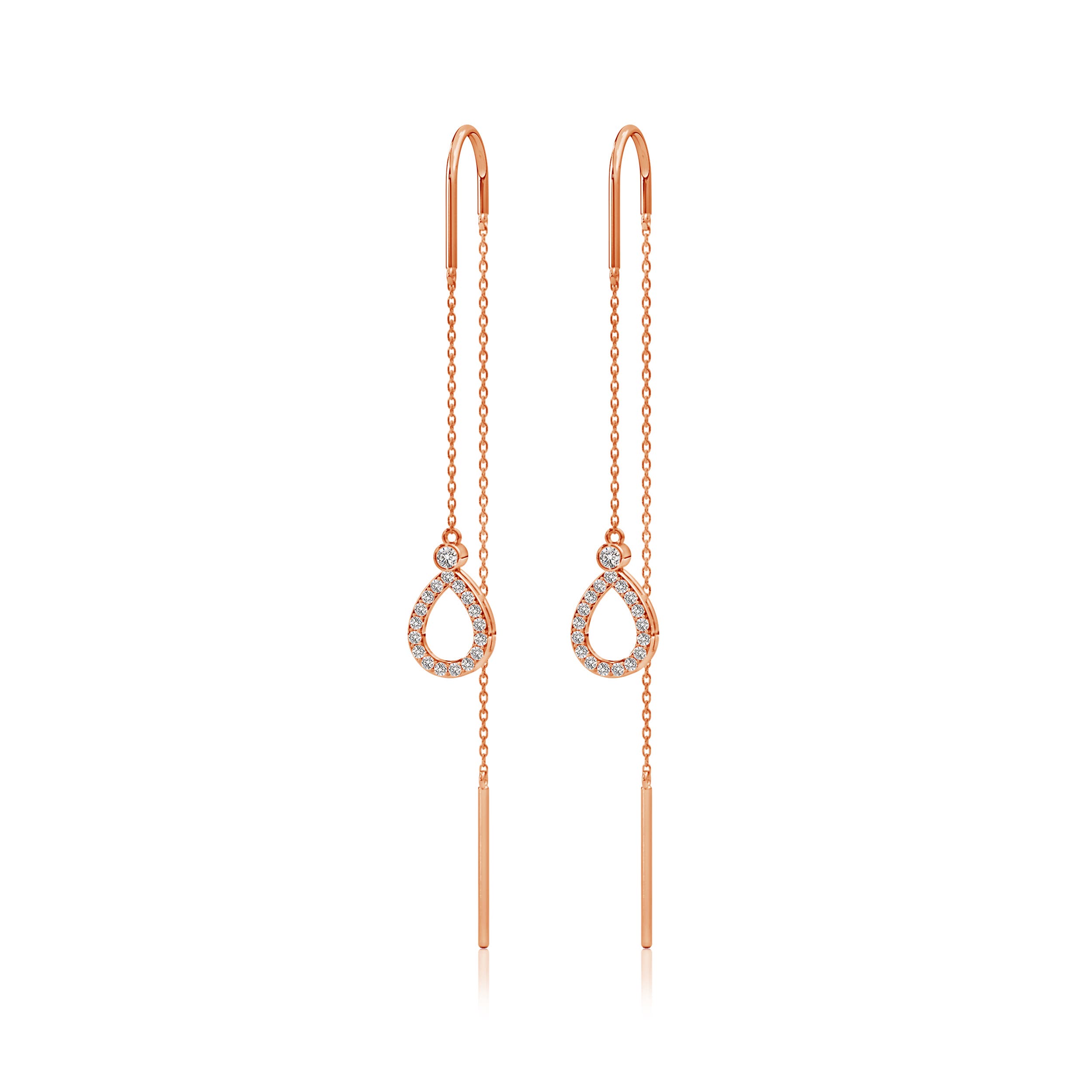 I-J, I1-I2 / 0.3 CT / 14 KT Rose Gold