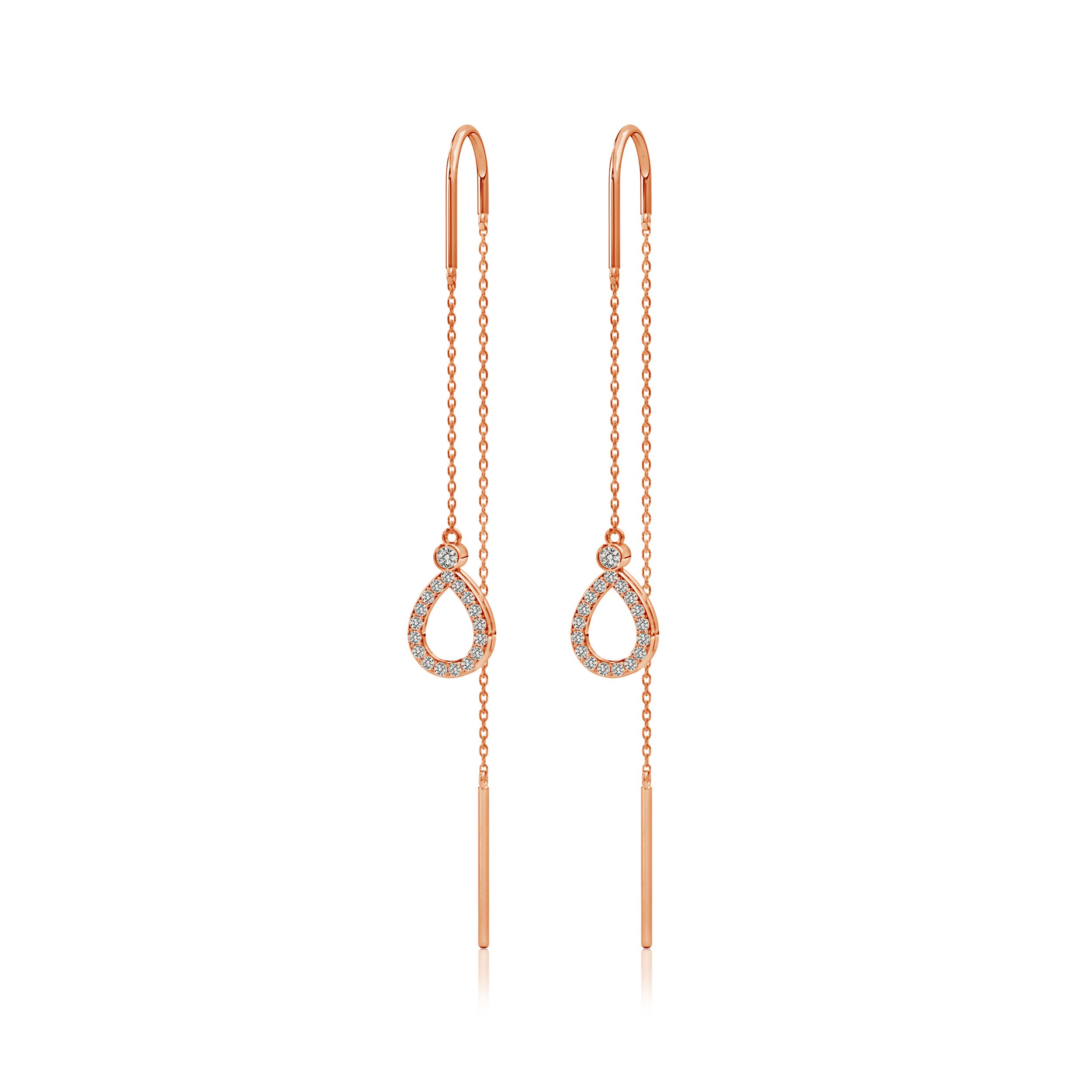 K, I3 / 0.3 CT / 14 KT Rose Gold