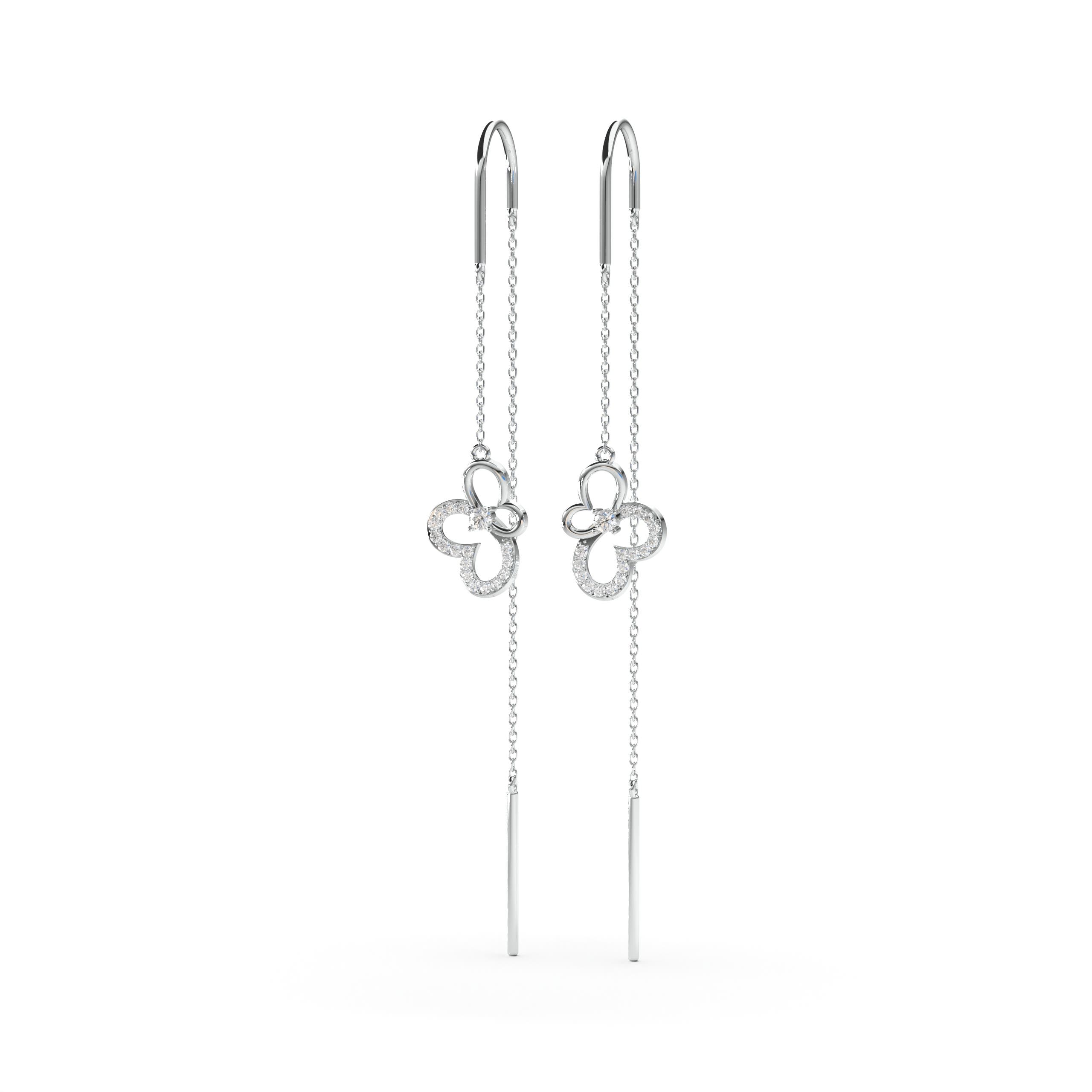 K, I3 / 0.23 CT / 14 KT White Gold