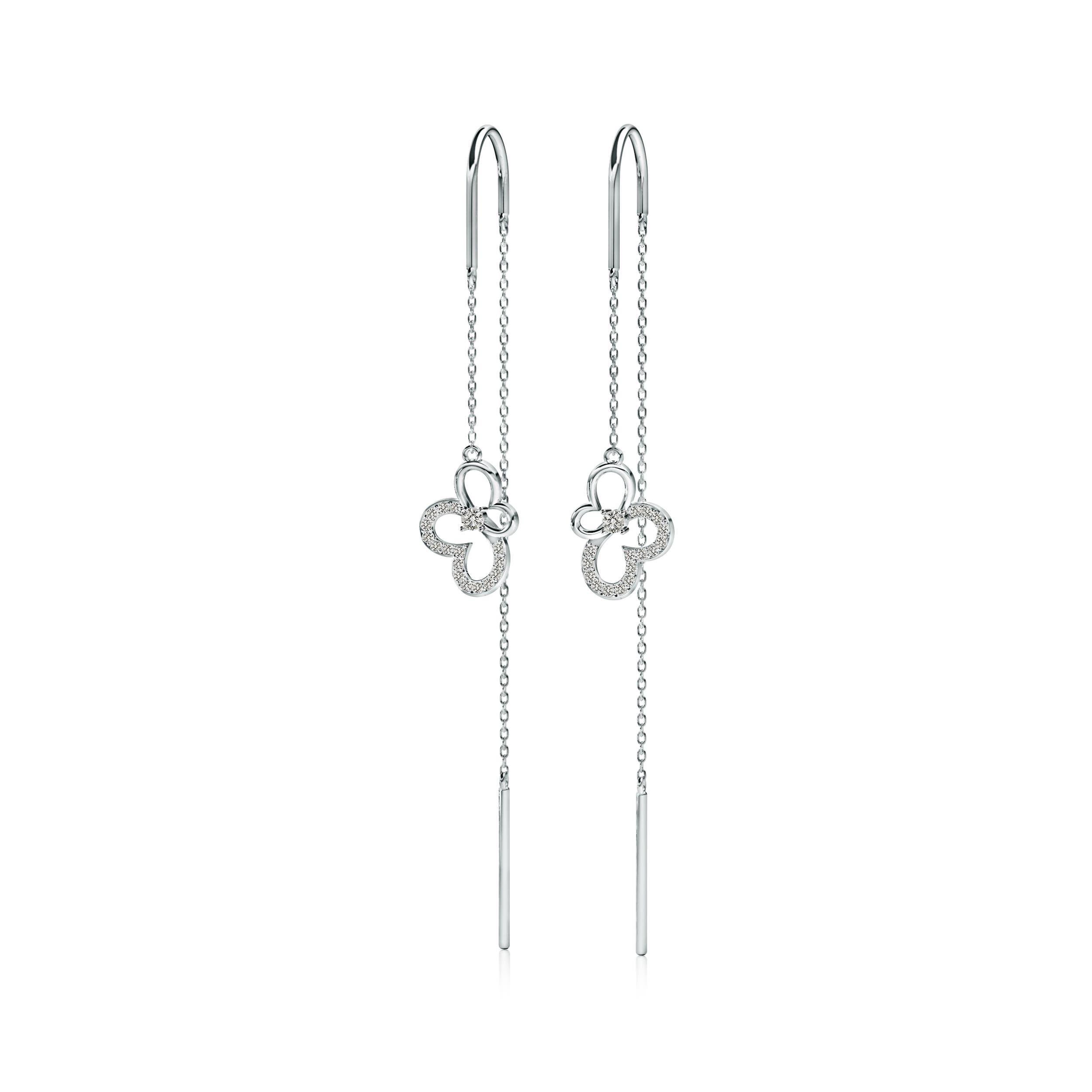 K, I3 / 0.23 CT / 14 KT White Gold