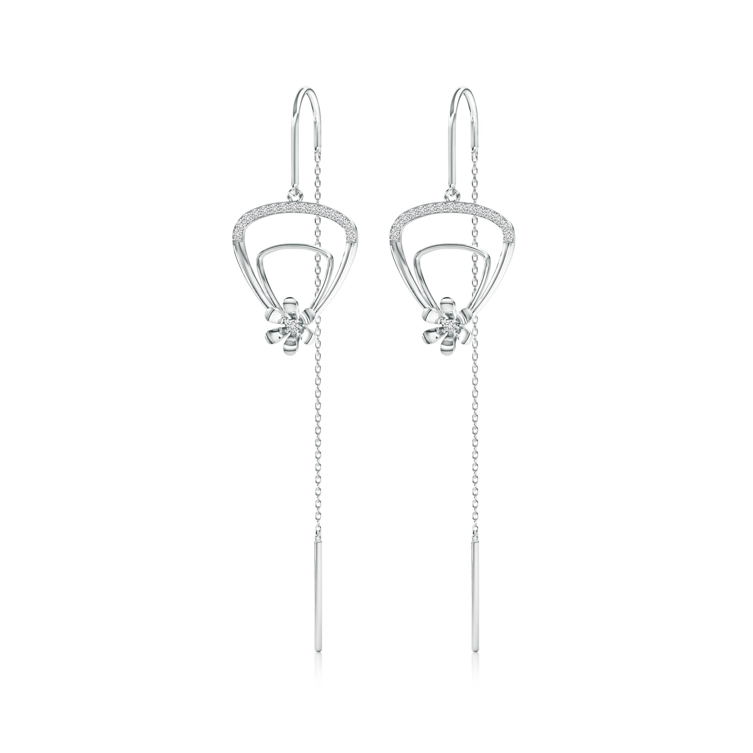 H, SI2 / 0.27 CT / 14 KT White Gold